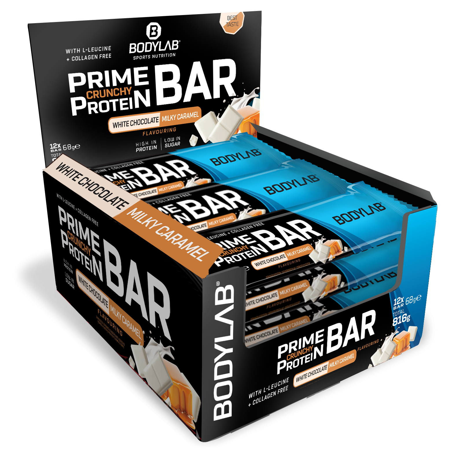 Prime Crunchy Protein Bar (12x65g-68g)