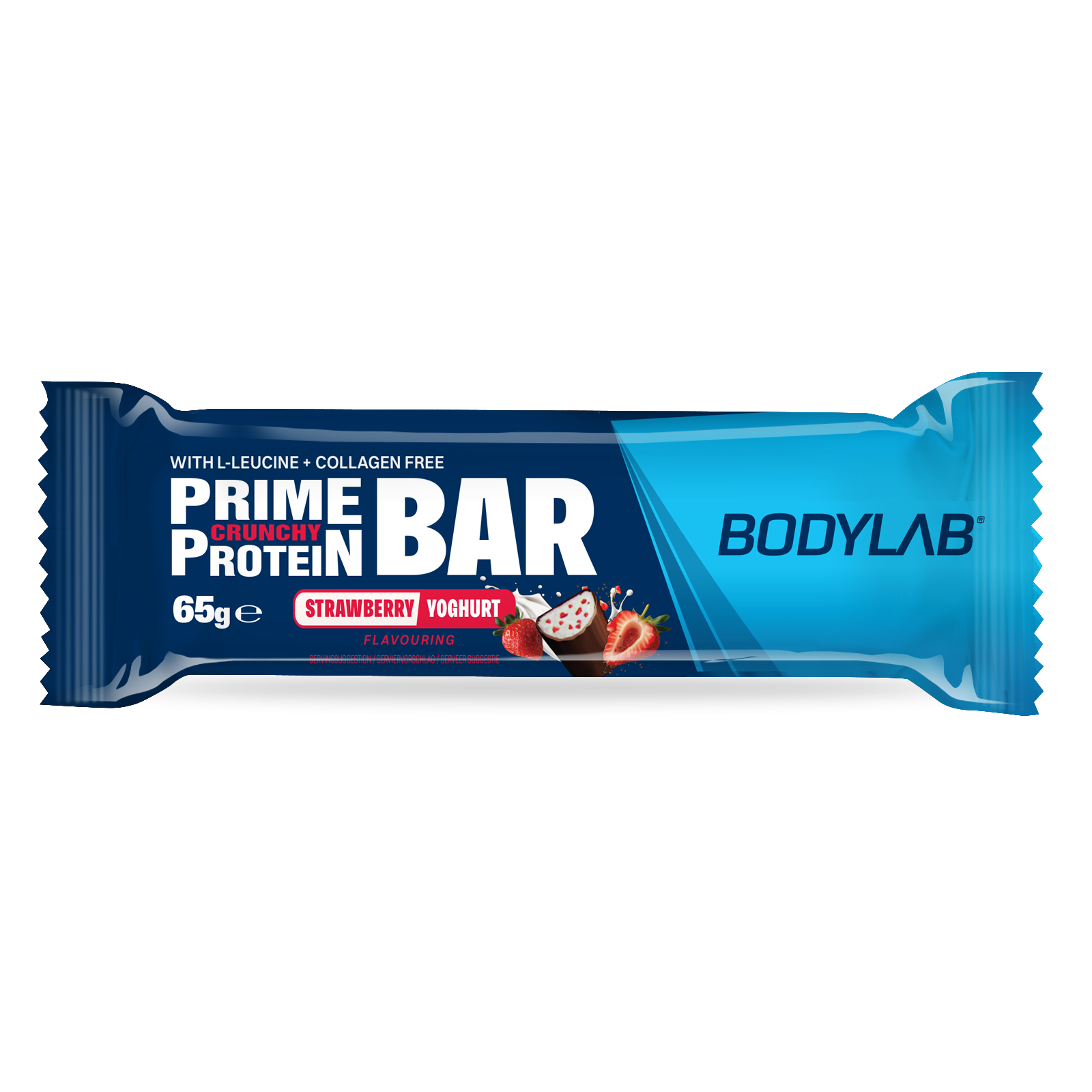 Prime Crunchy Protein Bar (12x65g) Erdbeer Joghurt