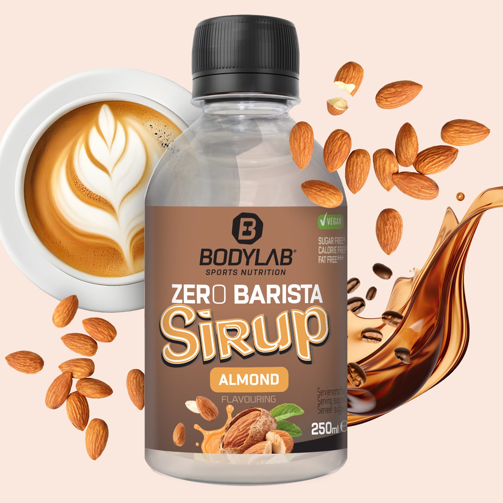 5 x Zero Barista Sirup (250ml)