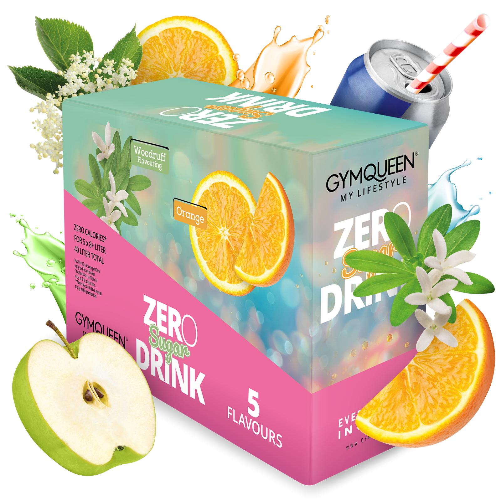 Zero Sugar Drink - 5er Box (5x65ml)