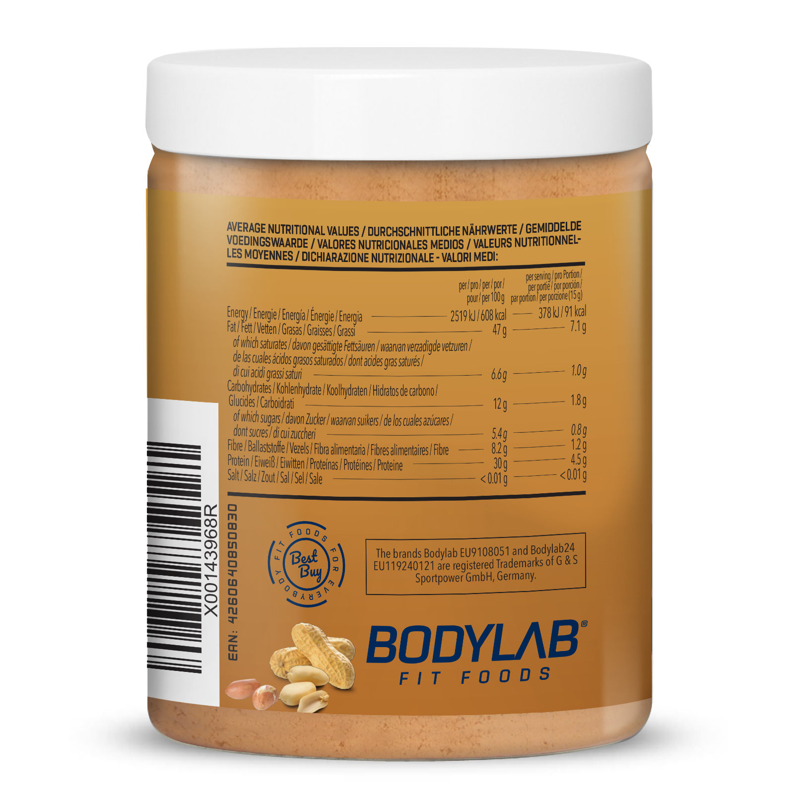 100% Peanut Butter (1000g)