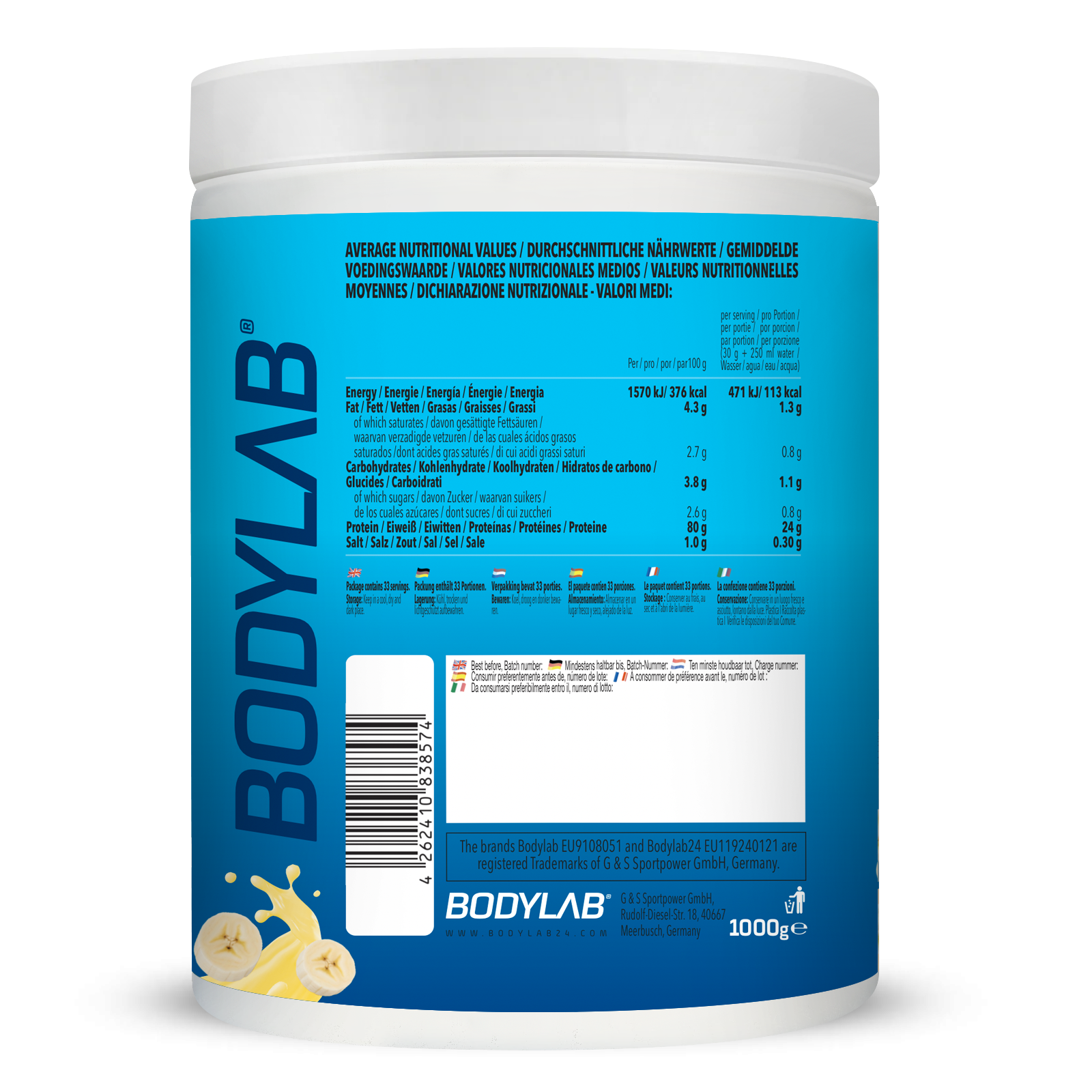 3K-Protein (1000g) Banana Dream