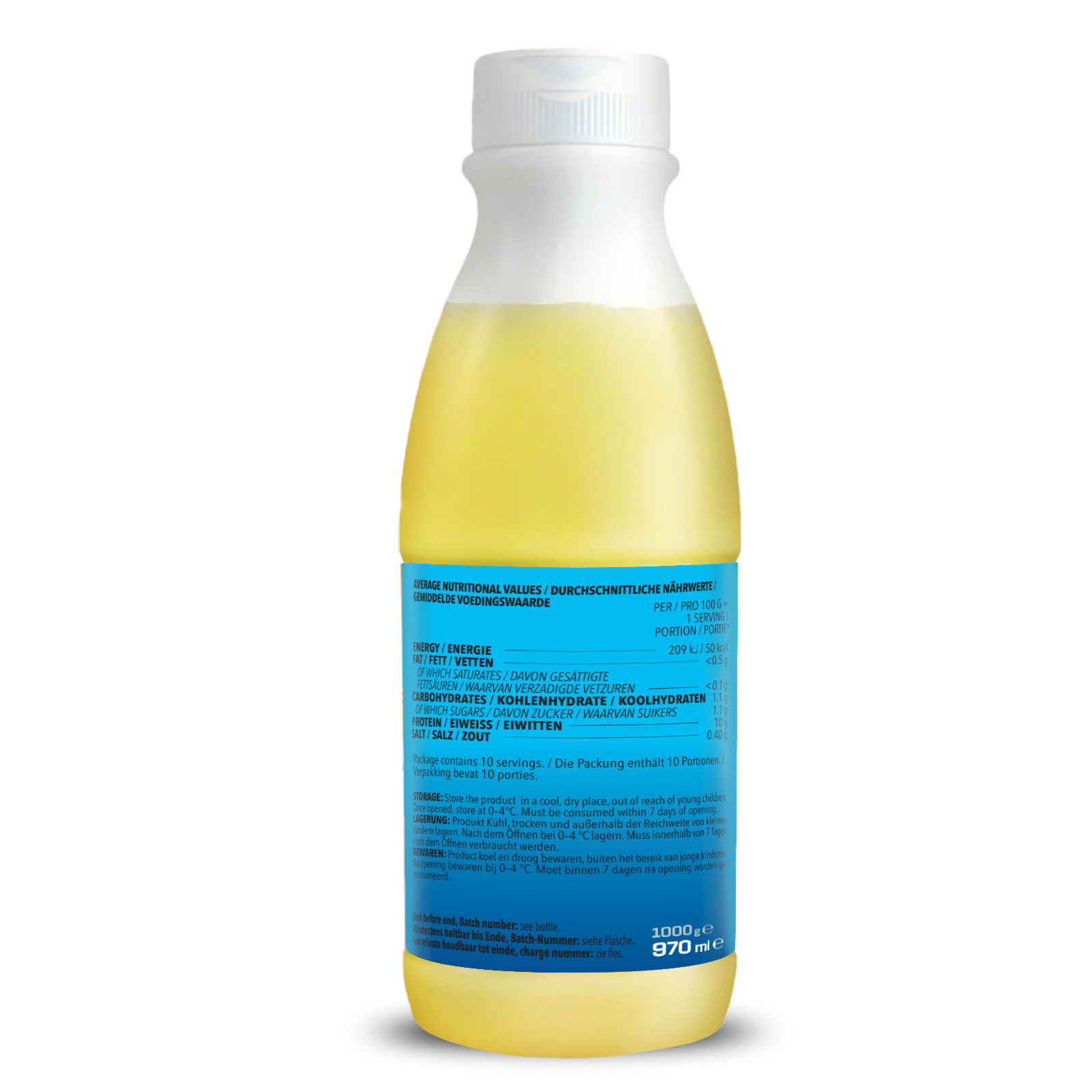 Liquid EGGWHITE (970ml) - 100% natural