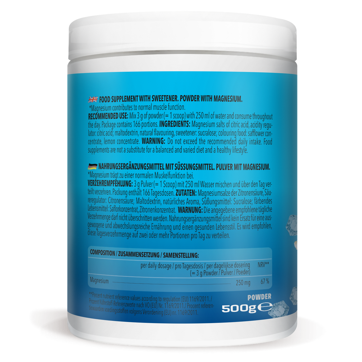Magnesium Citrate Powder (500g)