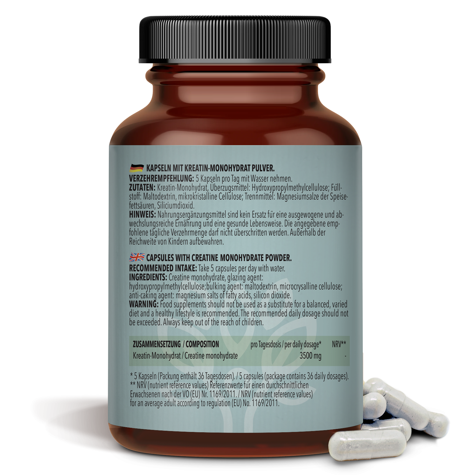 2 x Kreatin Monohydrat (2 x 180 Kapseln)