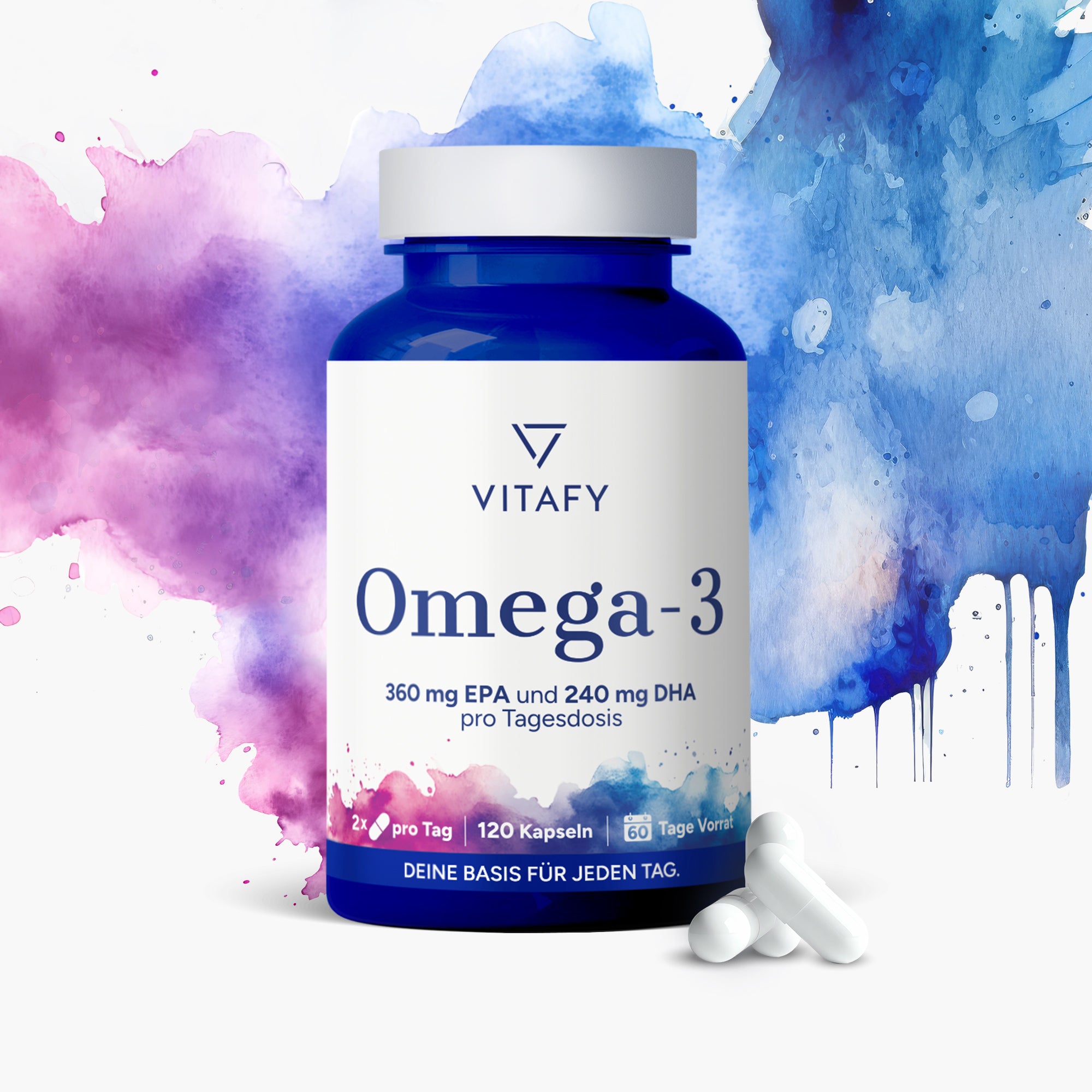 fischöl kapseln aufbewahrung Omega-3-Fischöl (120 Kapseln)