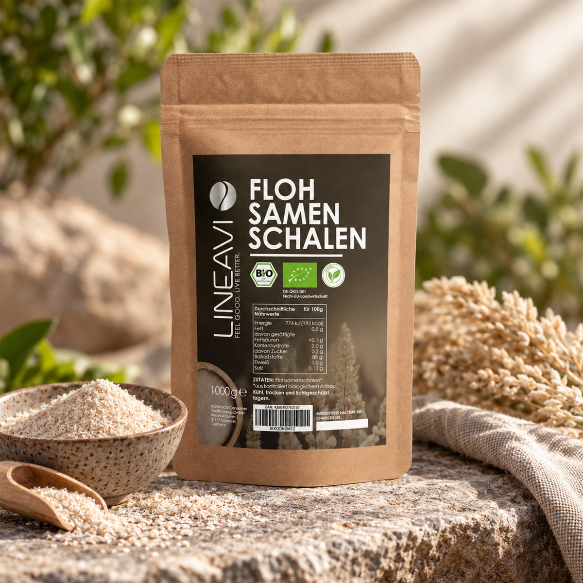 Bio Flohsamenschalen (250g)