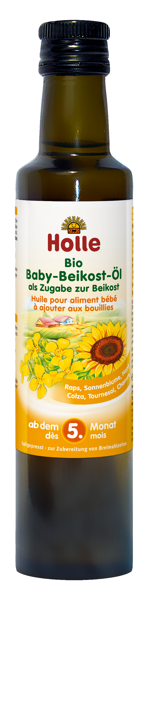 Bio Baby-Beikost-Öl ab dem 5. Monat (250ml)