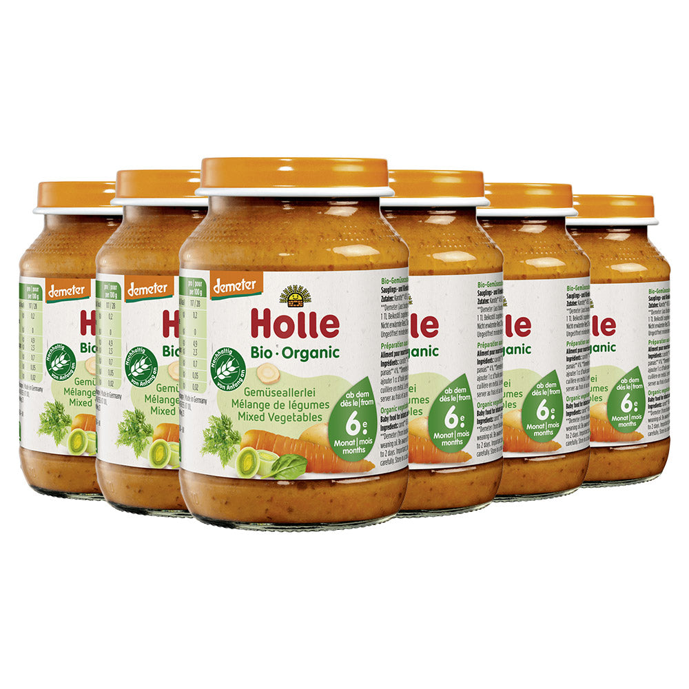 Gemüseallerlei - 6x190g - Demeter ab dem 6. Monat