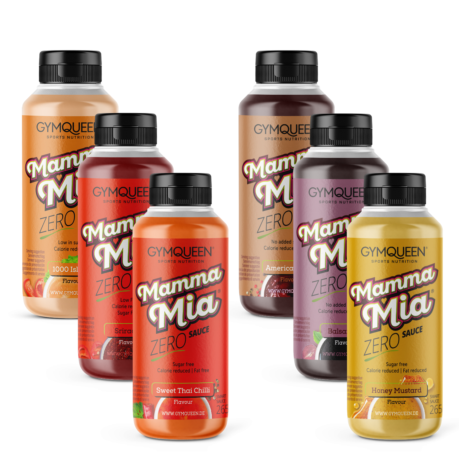 Mamma Mia Zero Saucen 6er Pack