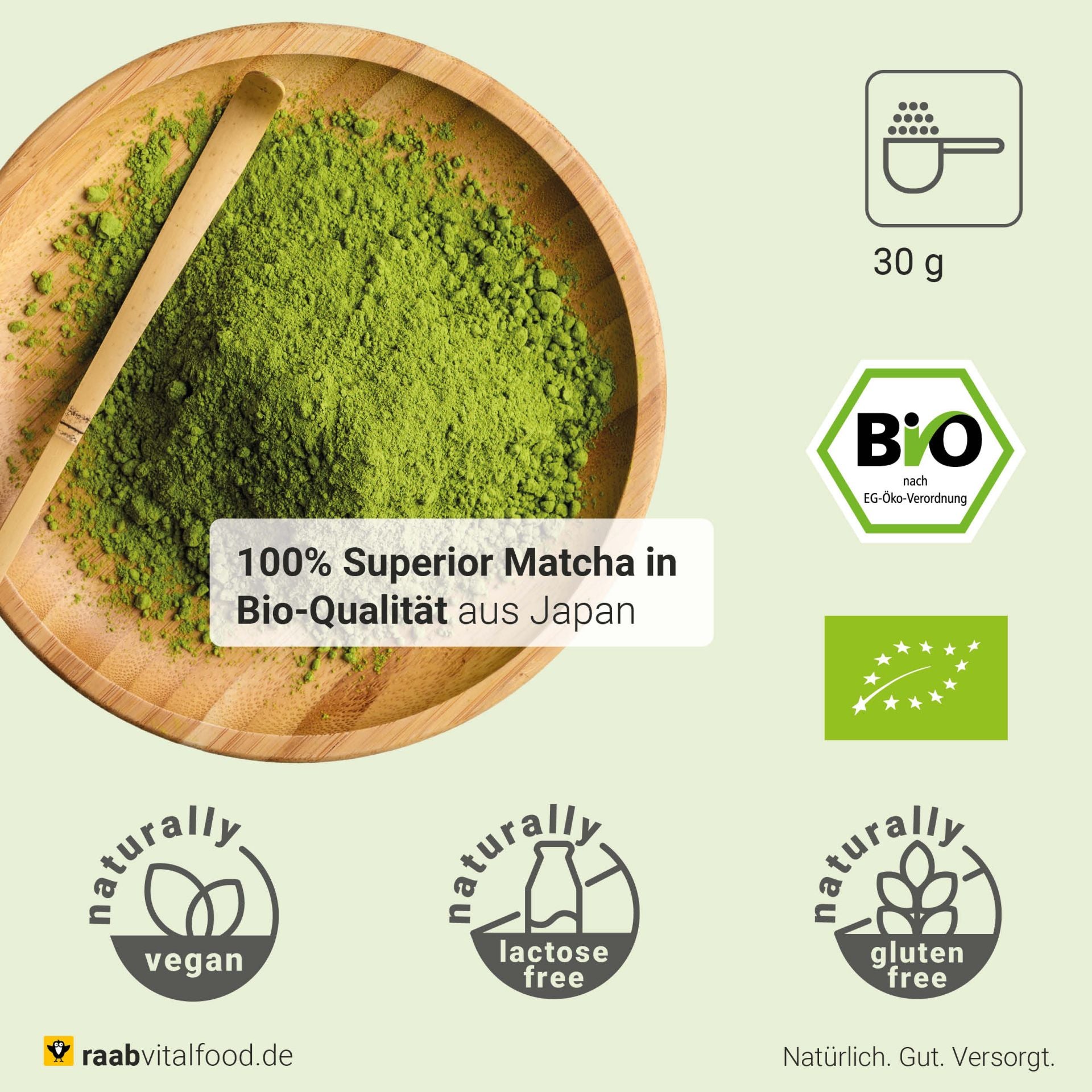Bio Matcha Premium Pulver (30g)