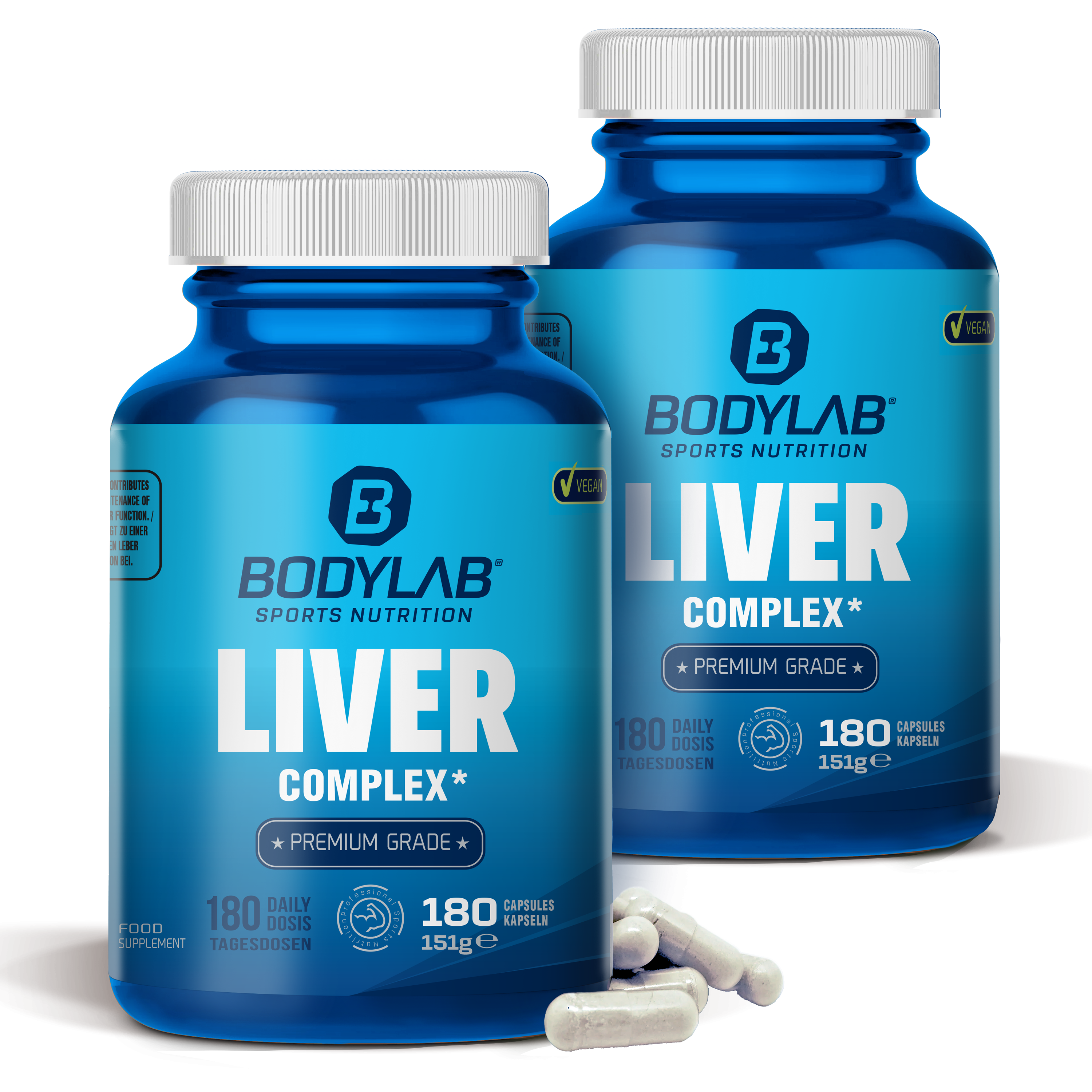 2 x Liver Complex (180 Kapseln)