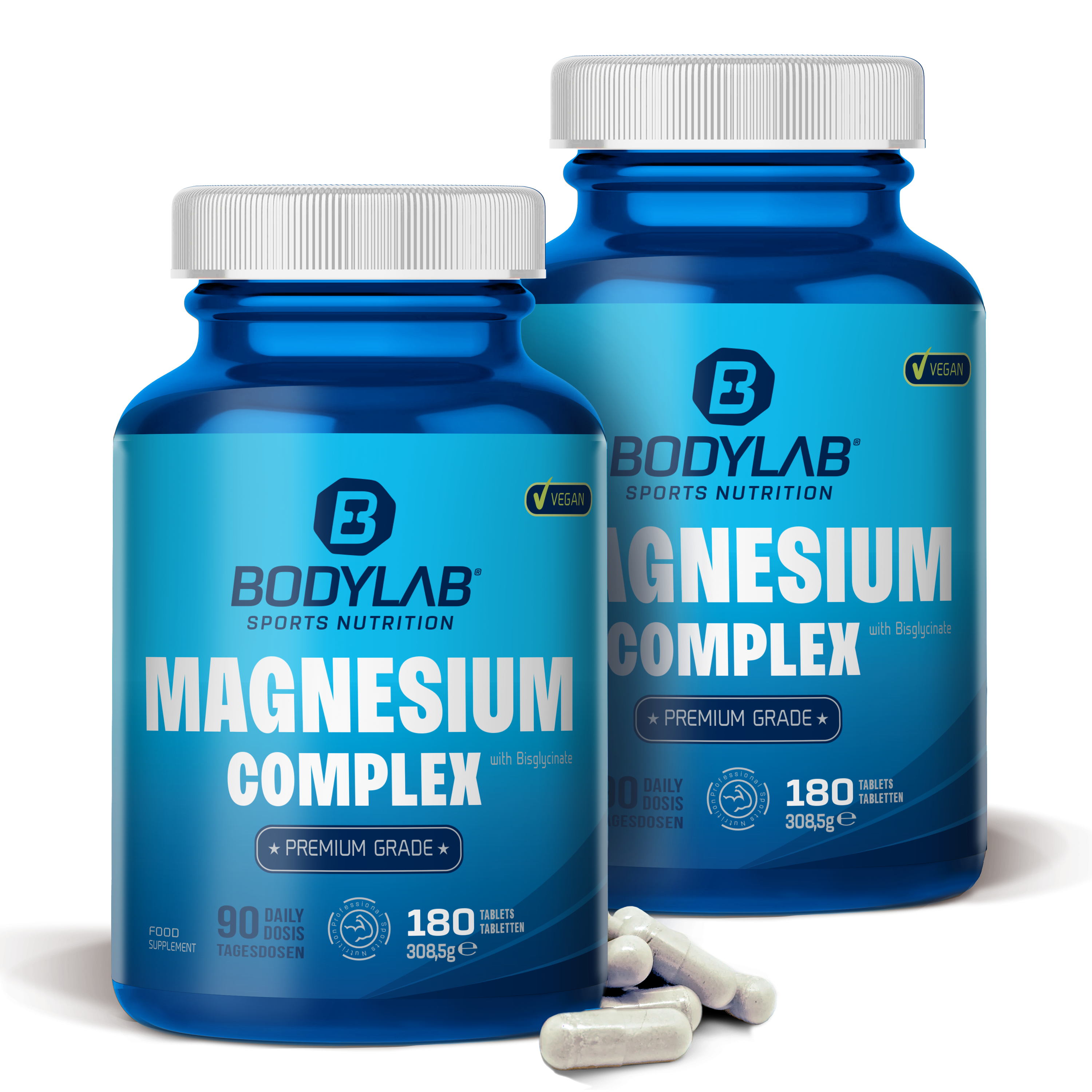 2 x Magnesium Complex (je 180 Tabletten)
