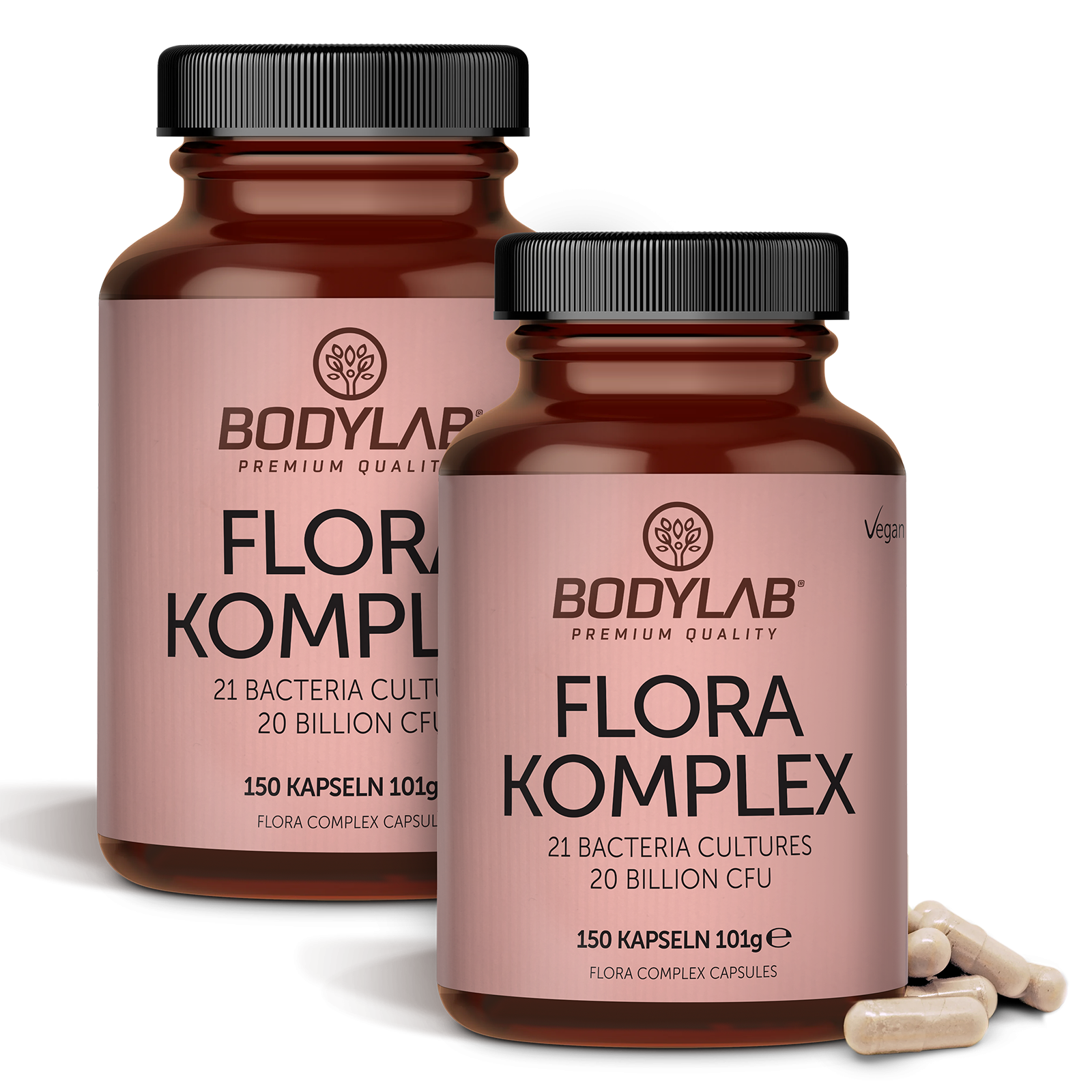 2 x Flora Complex / Komplex (2 x 150 Kapseln)