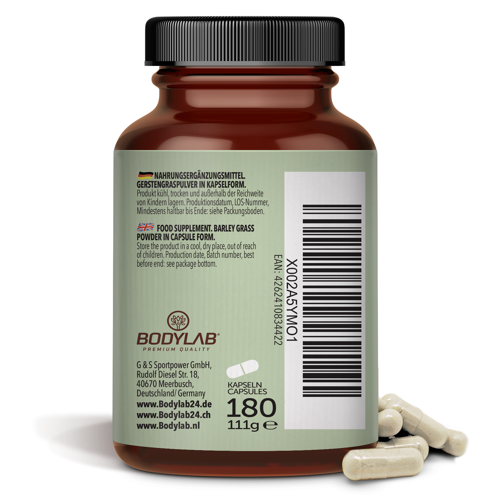 Gerstengras (180 Kapseln)