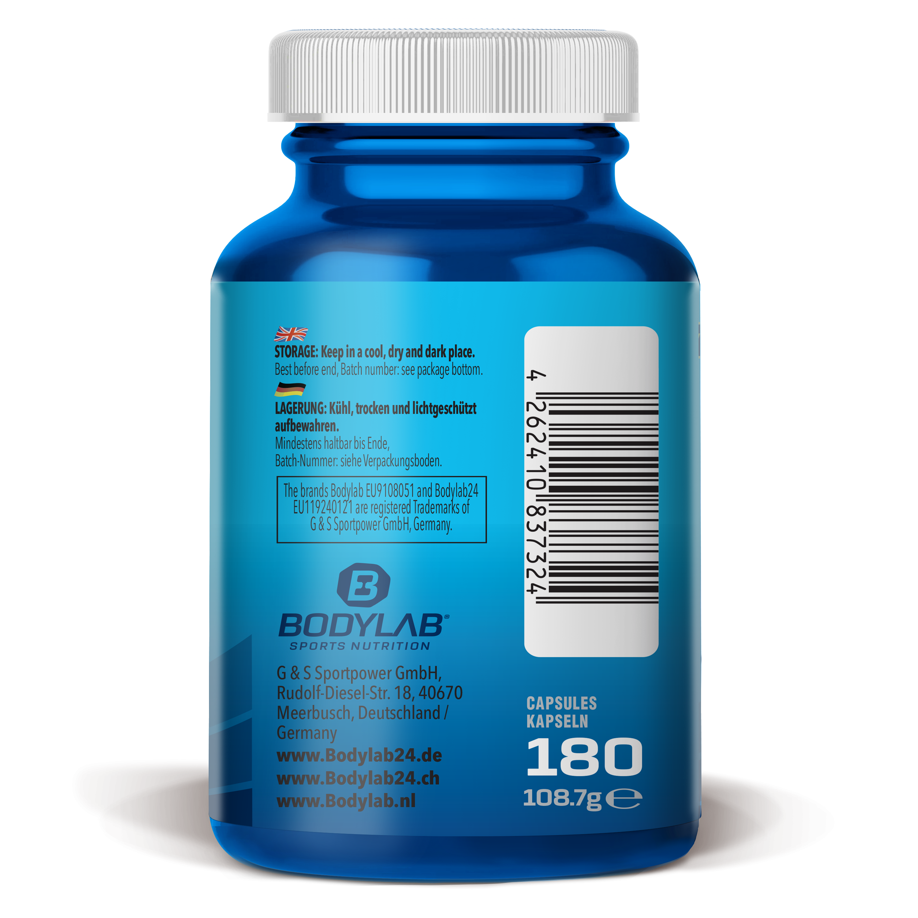 Turmeric (Kurkuma) Extract Liquid Capsules (180 Kapseln)