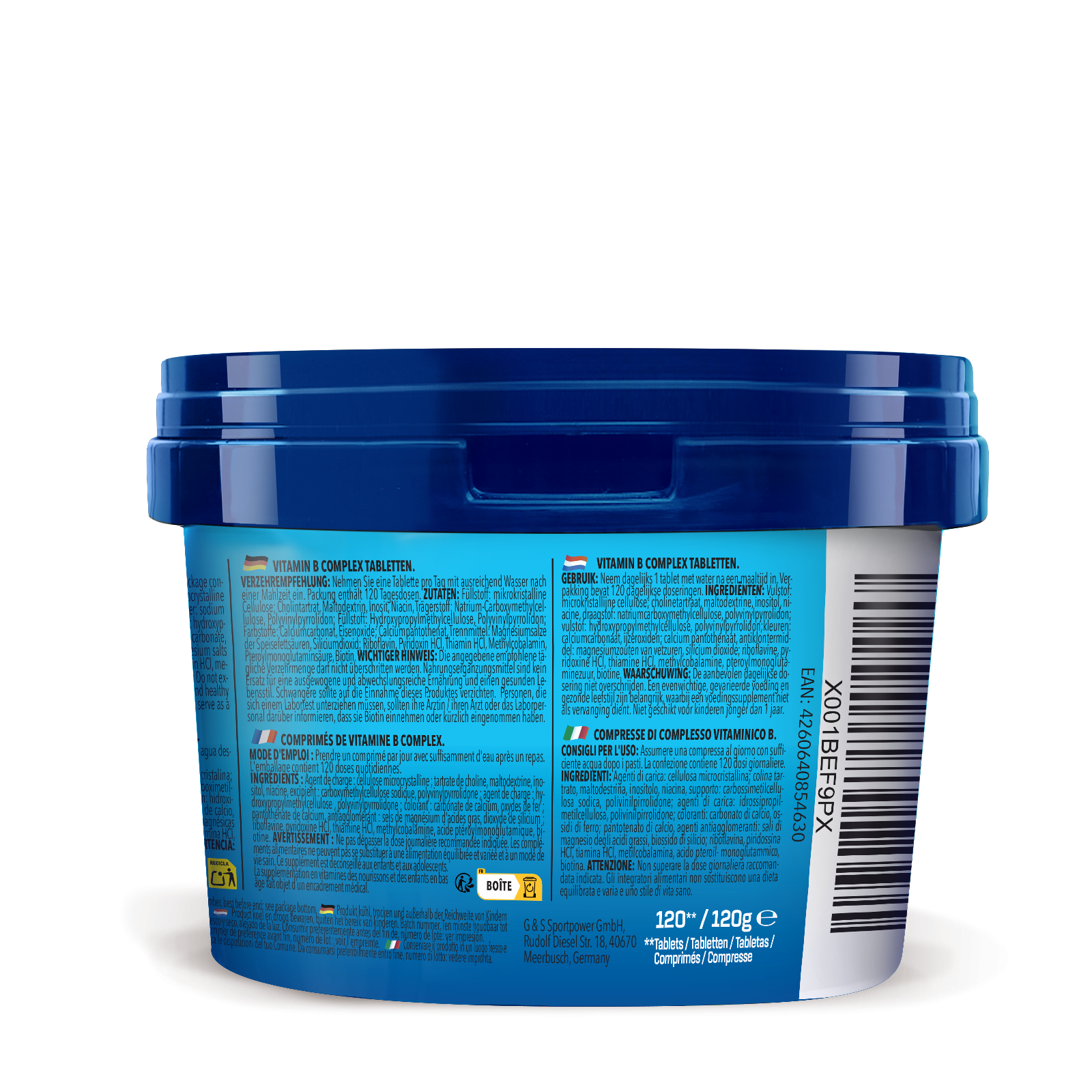 Vitamin B Complex (120 Tabletten)