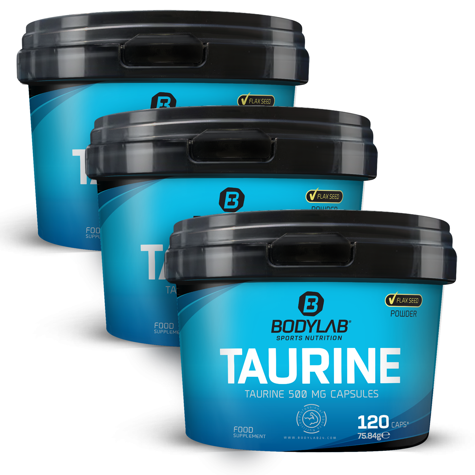 3 x Taurine (120 Kapseln)