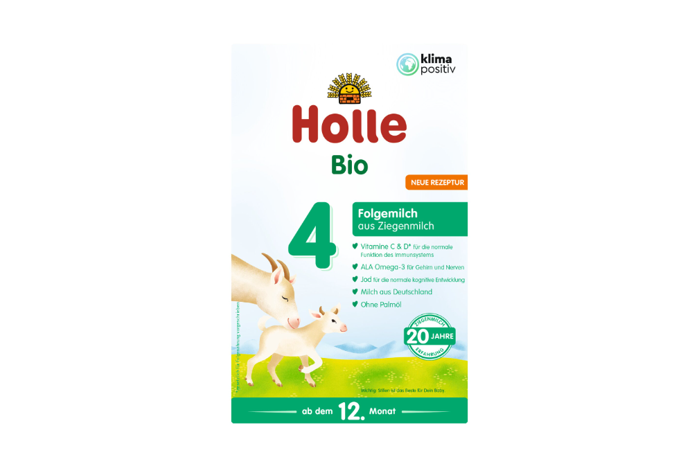 Bio-Folgemilch 4 auf Ziegenmilchbasis ab dem 12. Monat (400g)