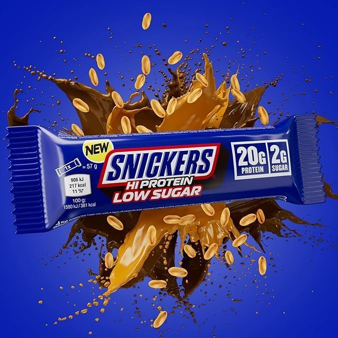 Snickers Low Sugar High Protein Bar (12x57g)