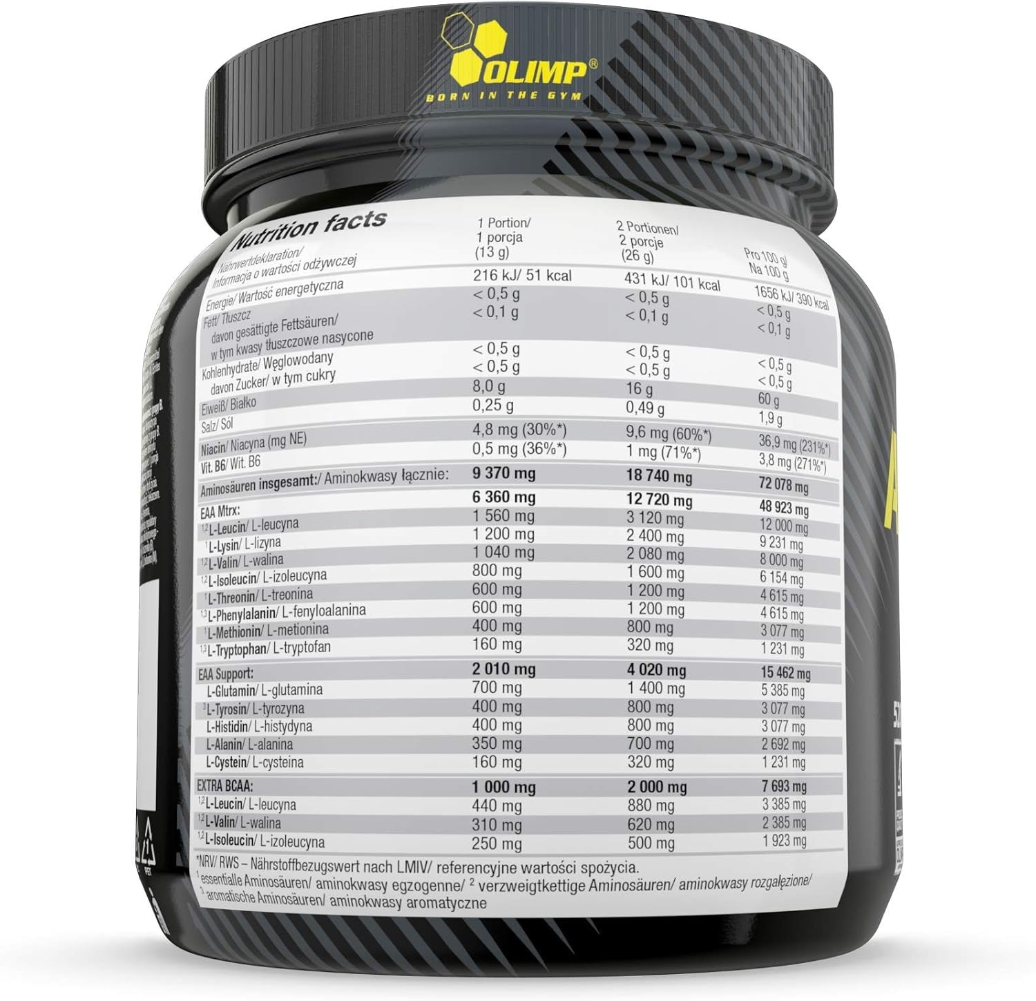 Amino EAA Xplode (520g) Fruit Punch
