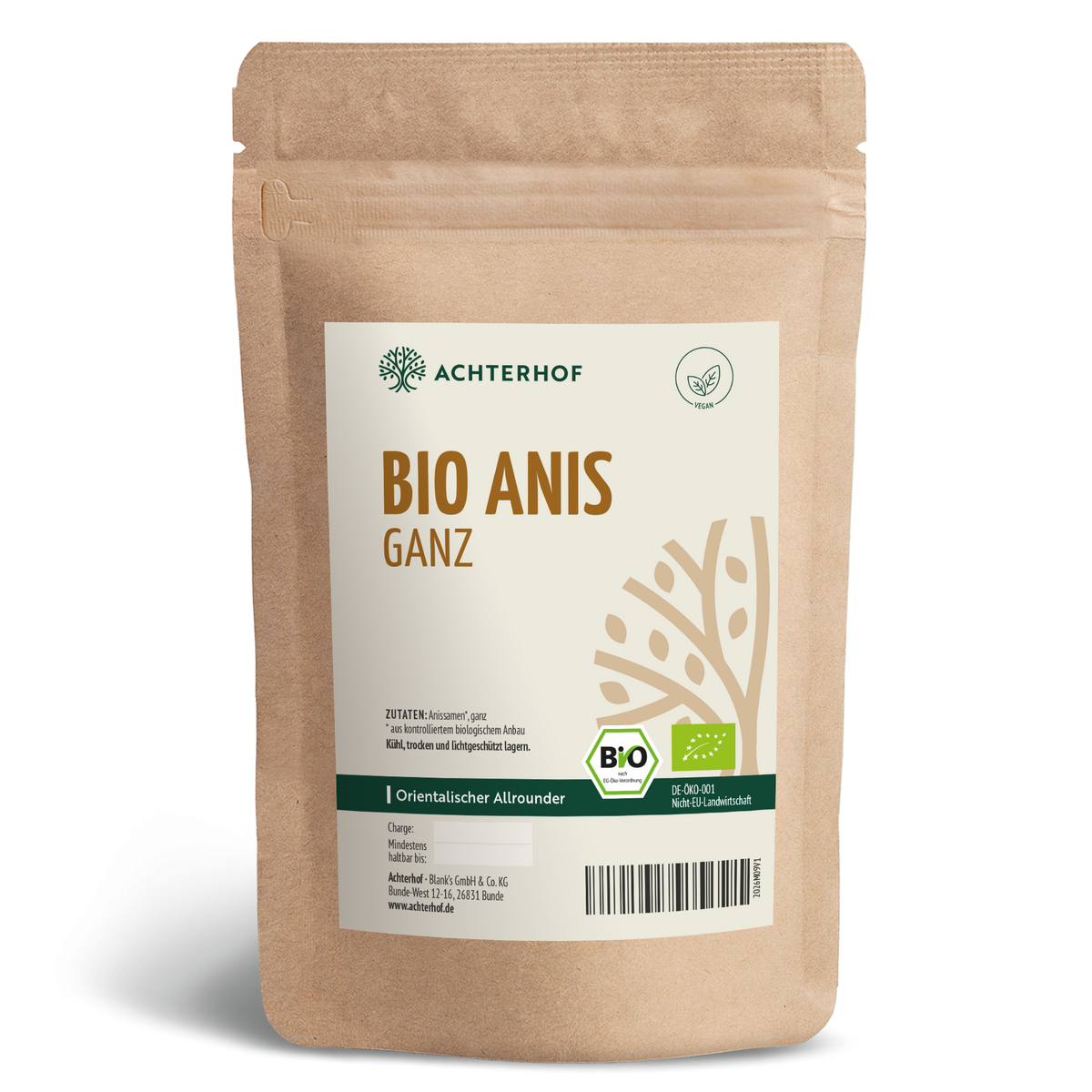 Anis ganz Bio (500g)