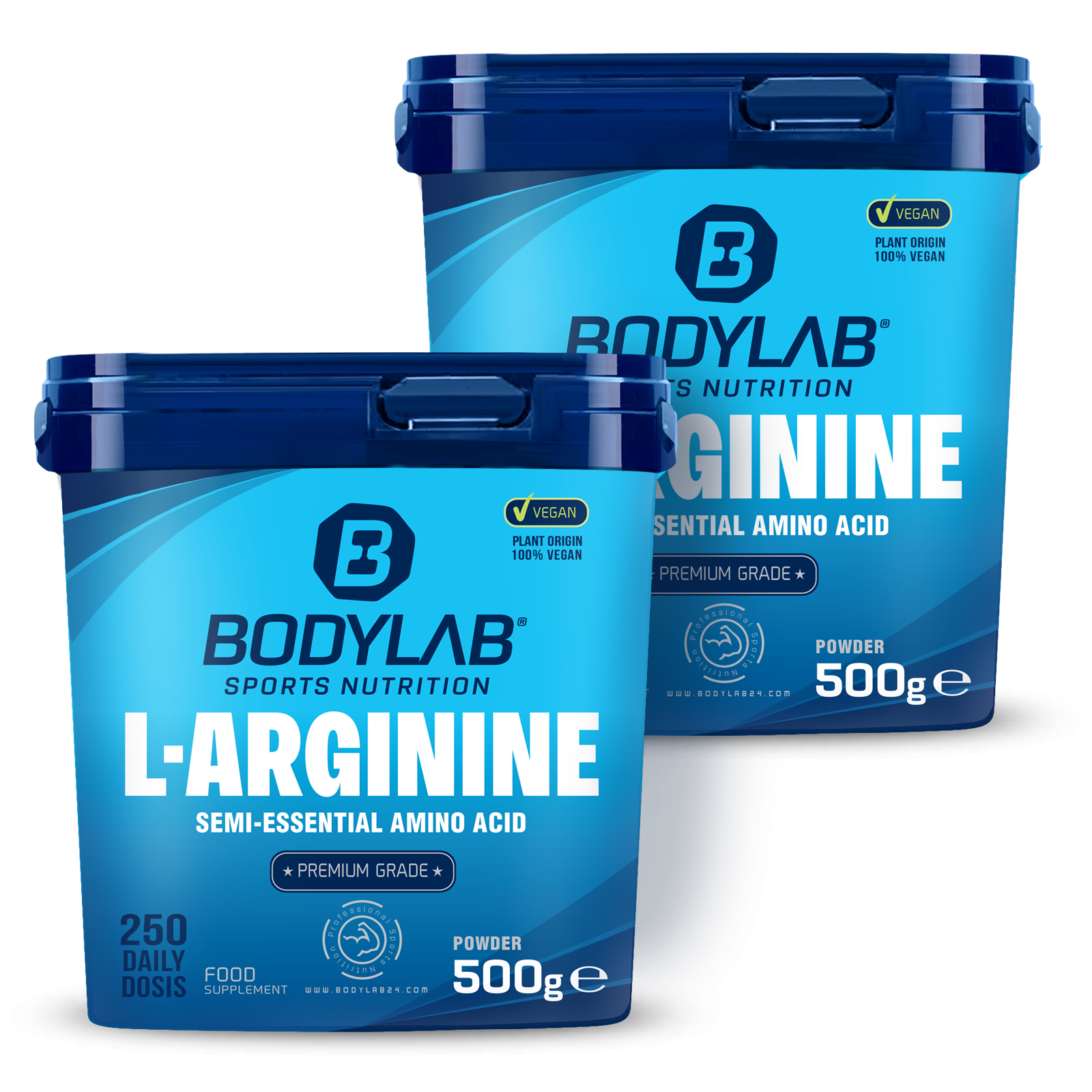 2 x Arginine Powder (je 500g)