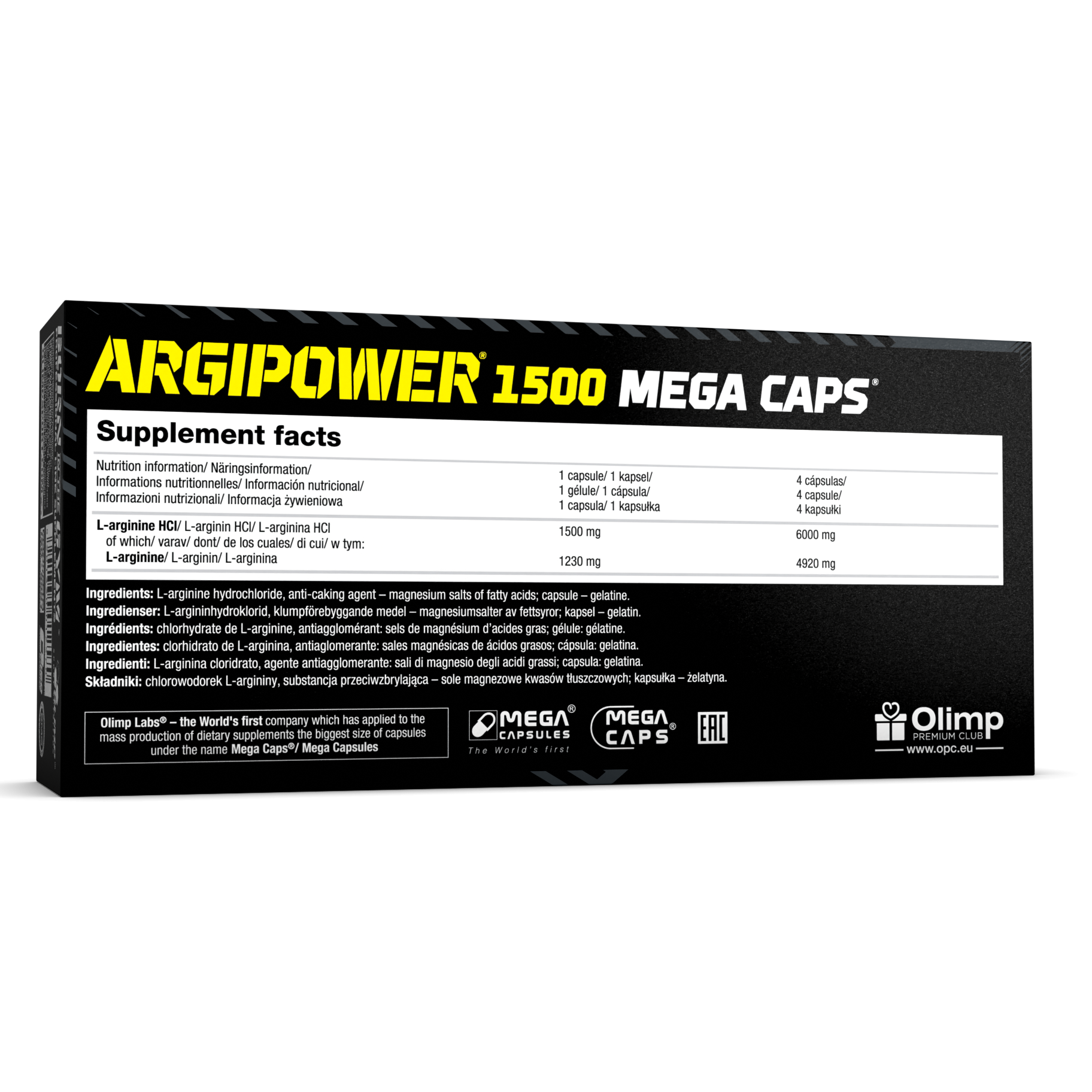 ArgiPower 1500 Mega Caps Blister (120 Kapseln)