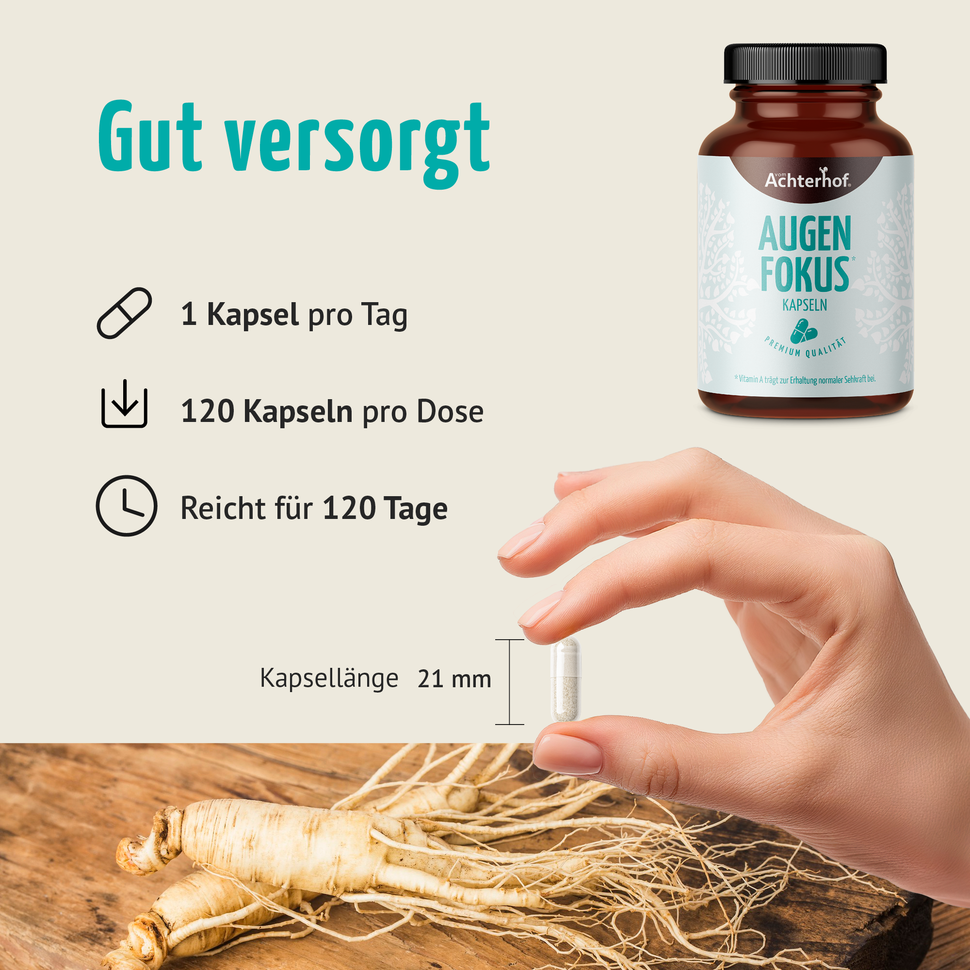 Augen Fokus Kapseln (120 Kapseln)