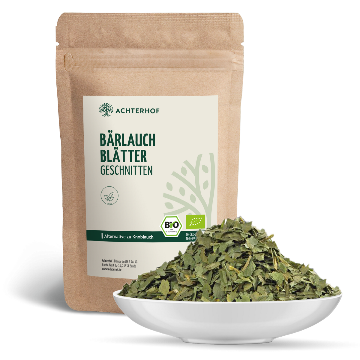 Bärlauchblätter geschnitten Bio (250g)