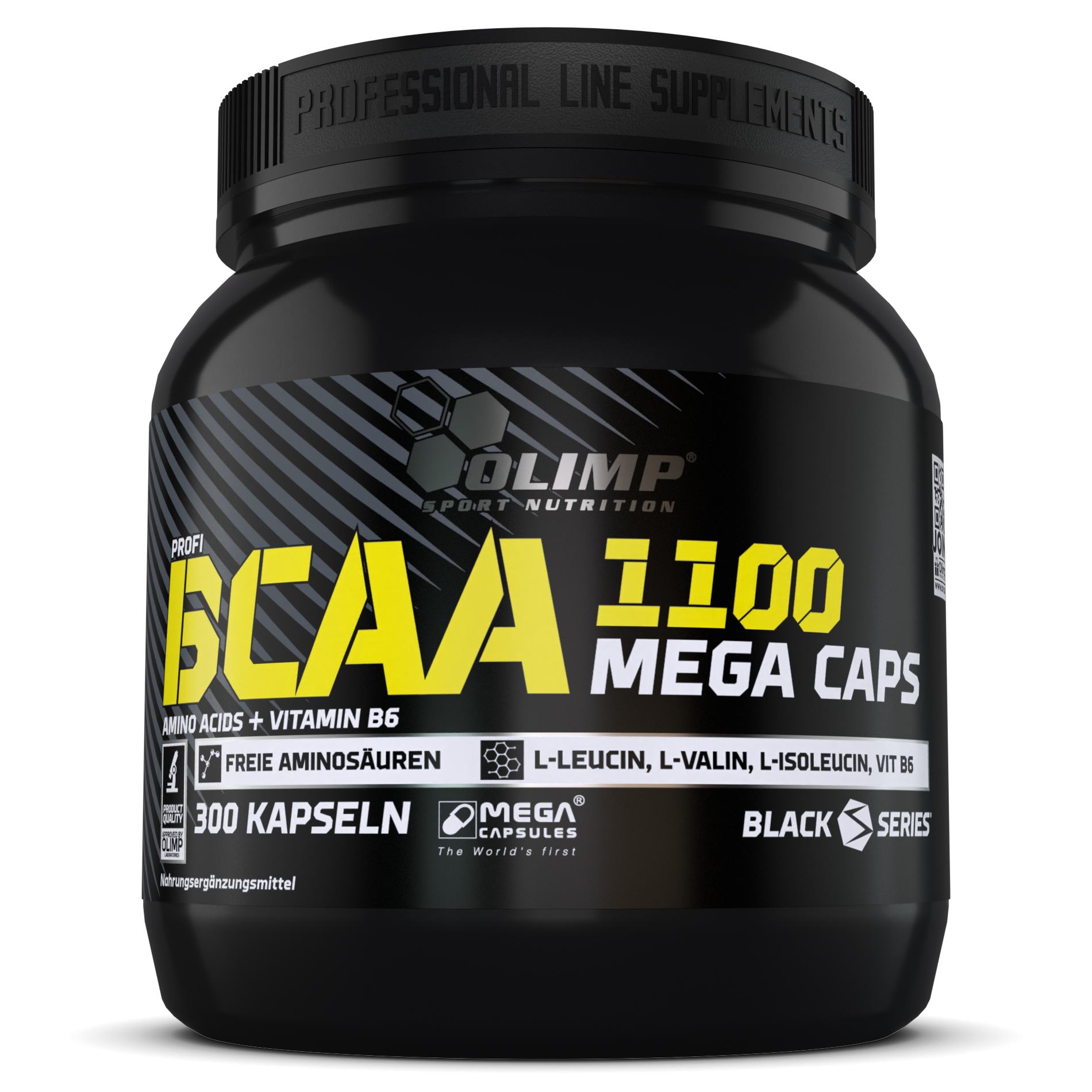 BCAA Mega Caps 1100 (300 Kapseln)