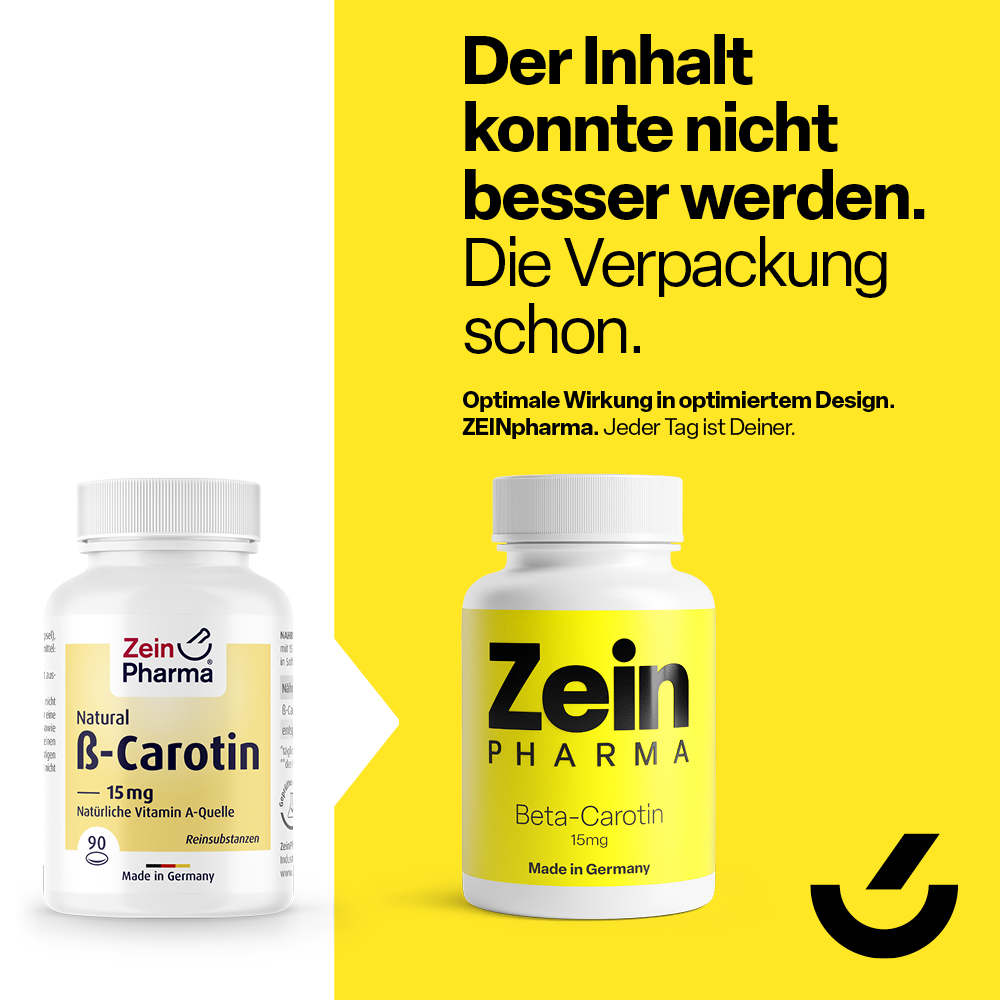 Beta Carotin Natural 15 mg (90 Kapseln)