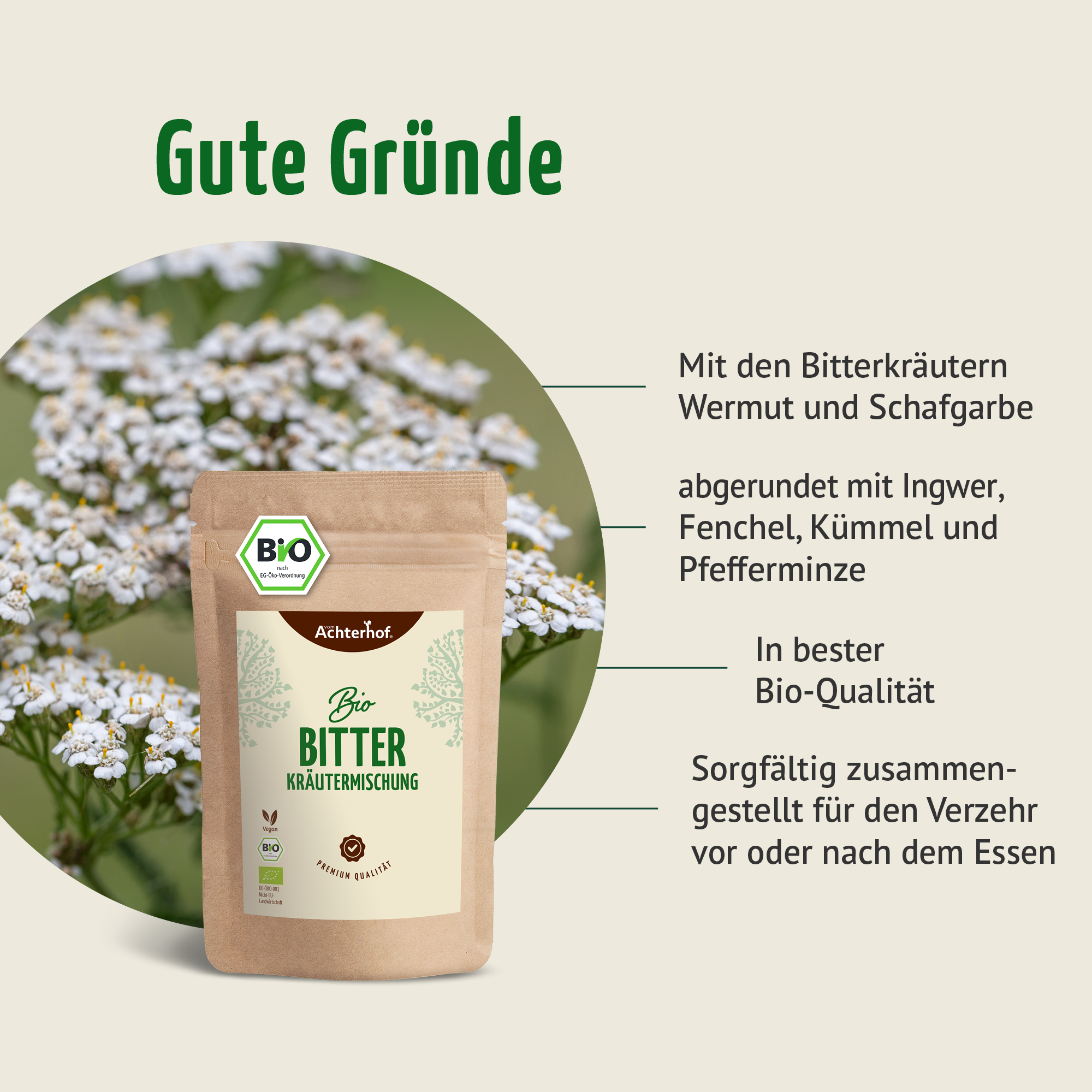 Bio Bitter Kräutermischung (250g)