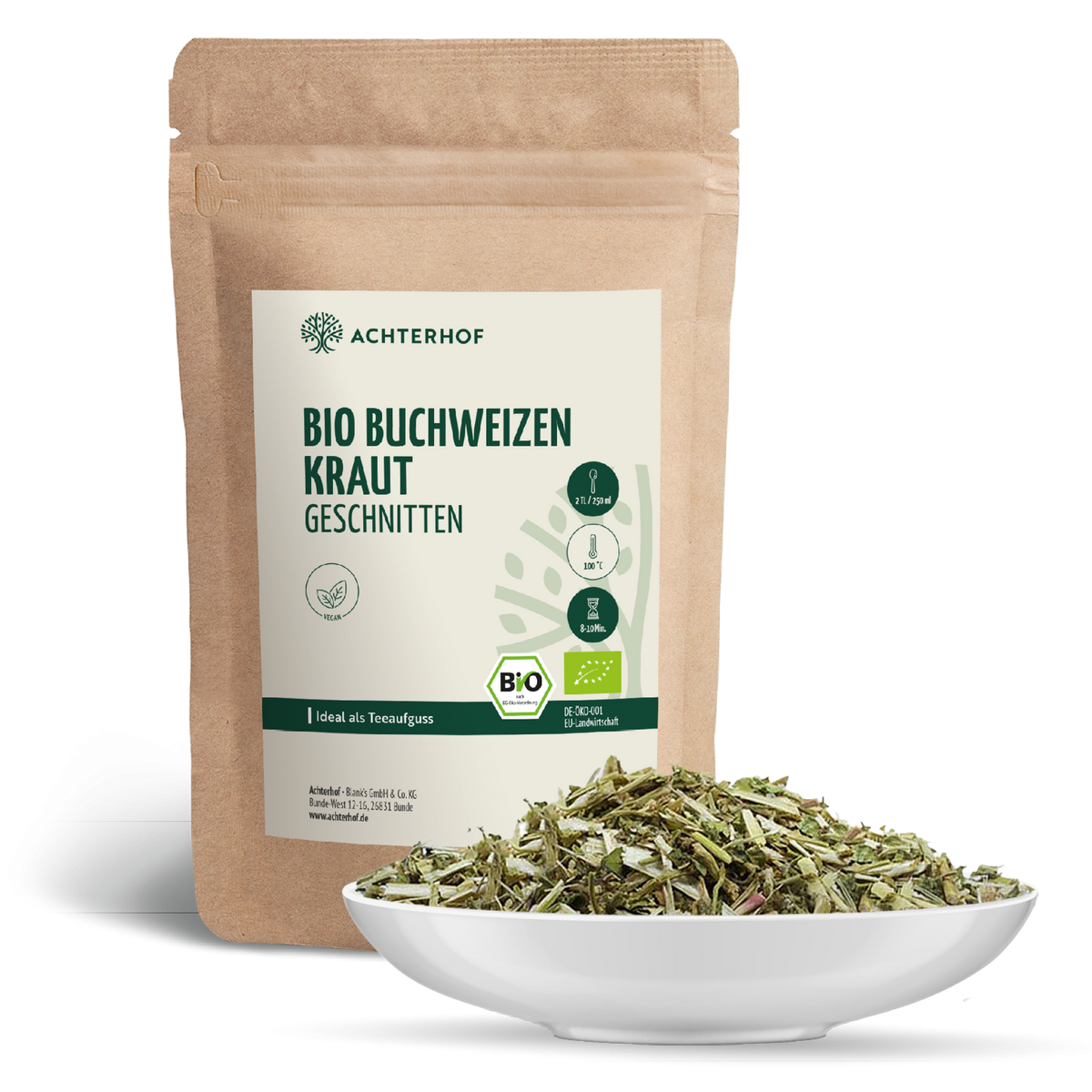 Buchweizenkraut geschnitten Bio (250g)