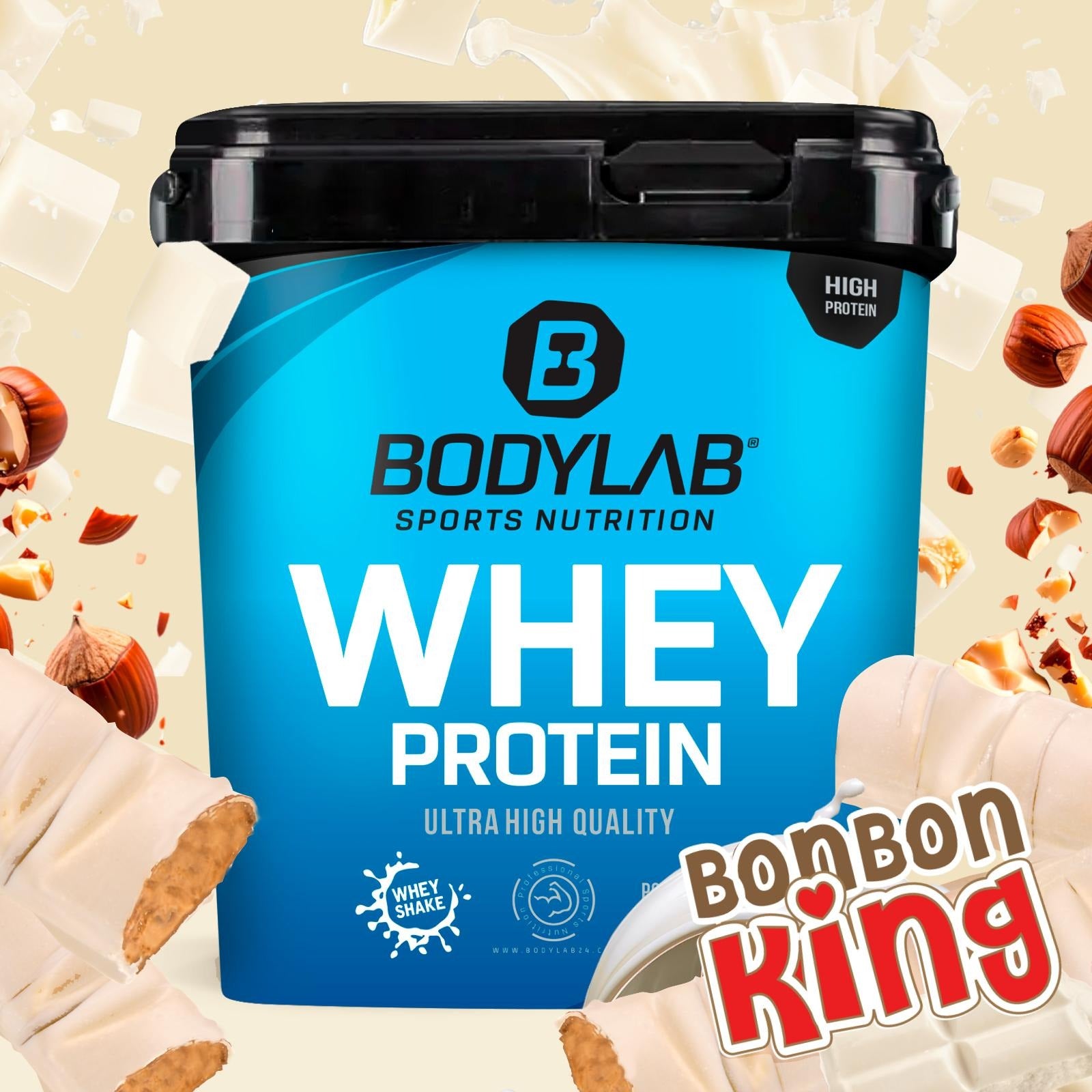 #Geschmack_Chunky White chocolate hazelnut wafer