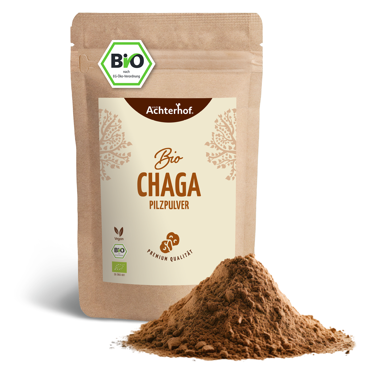 Bio Chaga Pilzpulver (100g)