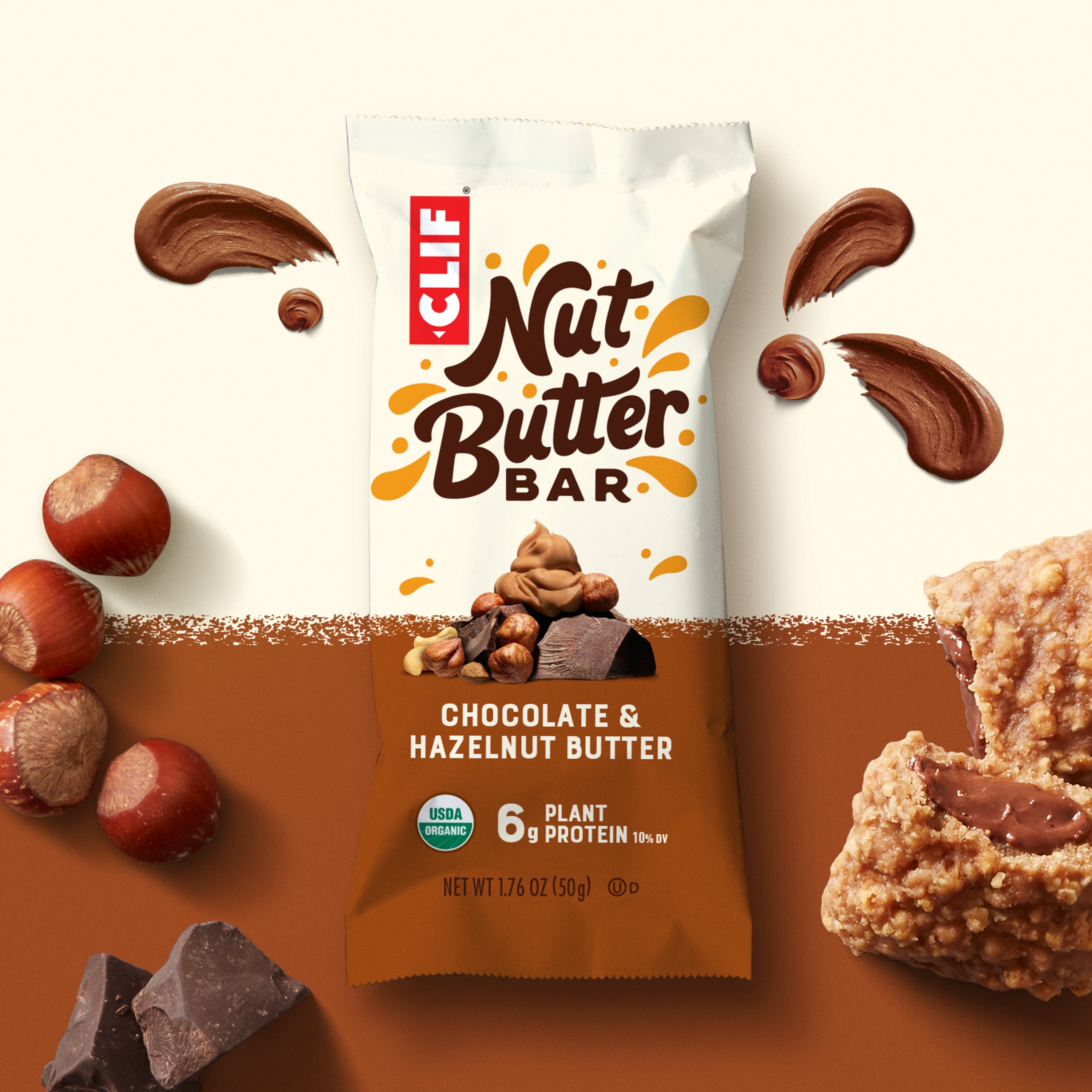 Nut Butter Filled Bar bio (12x50g)
