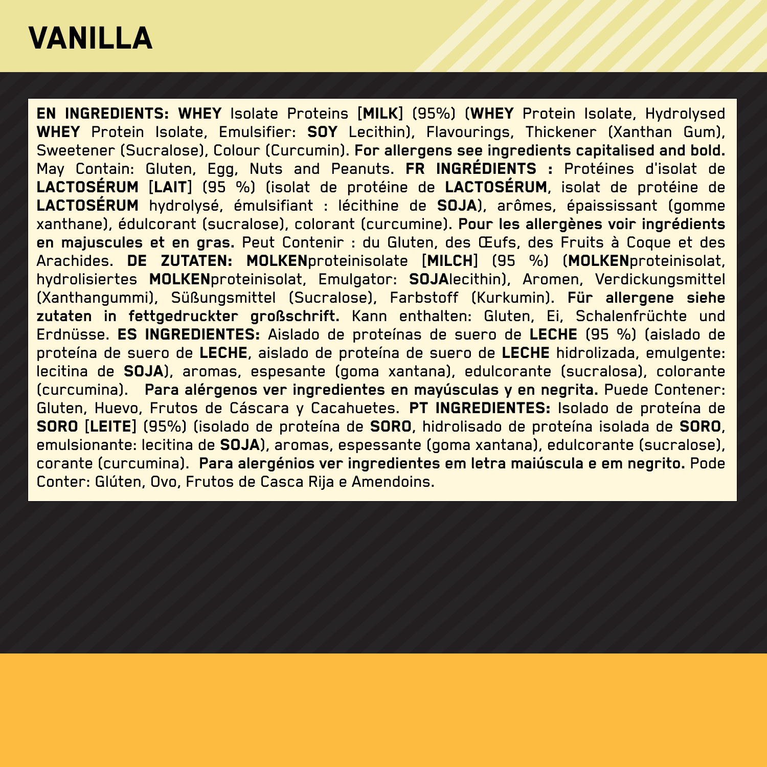 100% Gold Standard Isolate (930g)