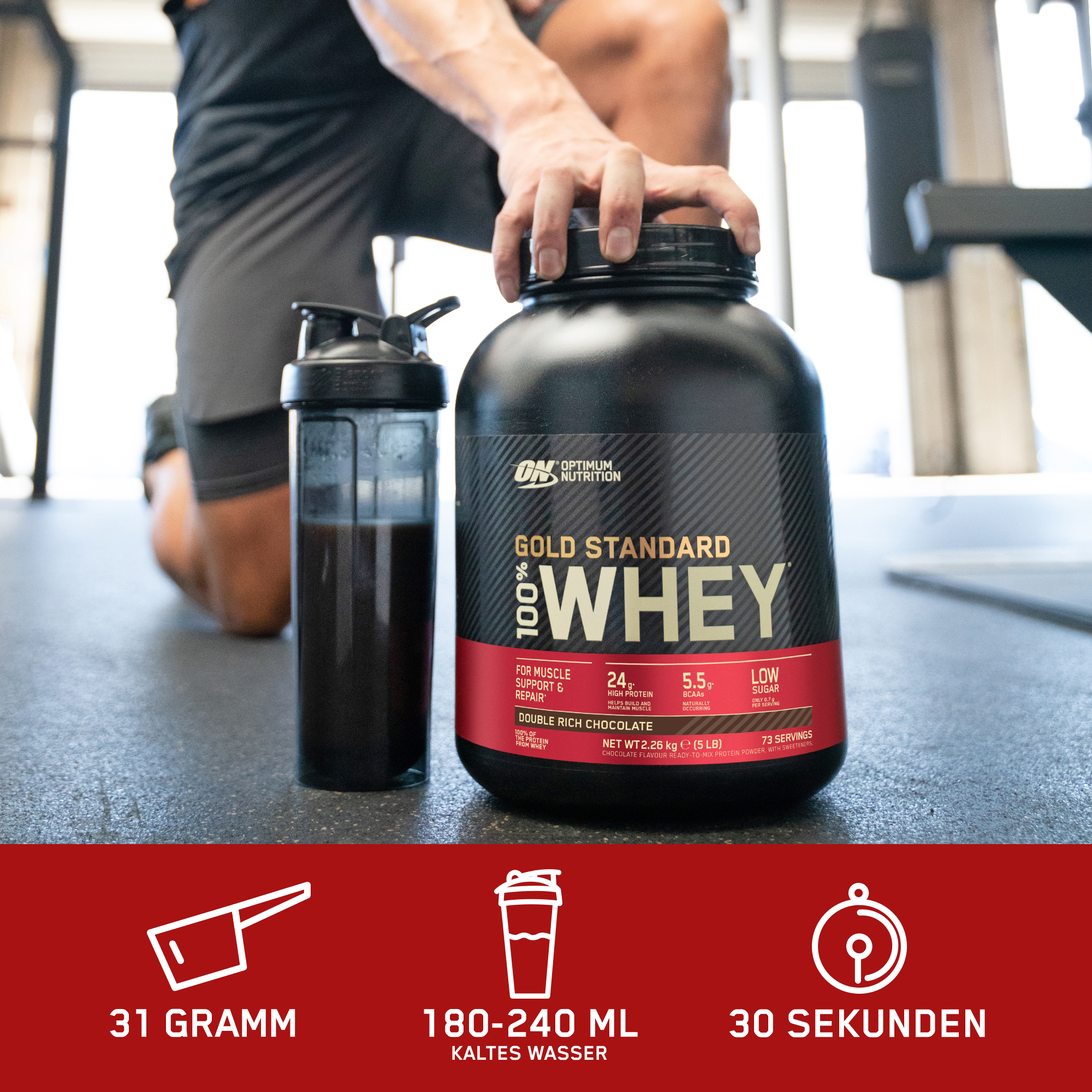 100% Whey Gold Standard (900g)