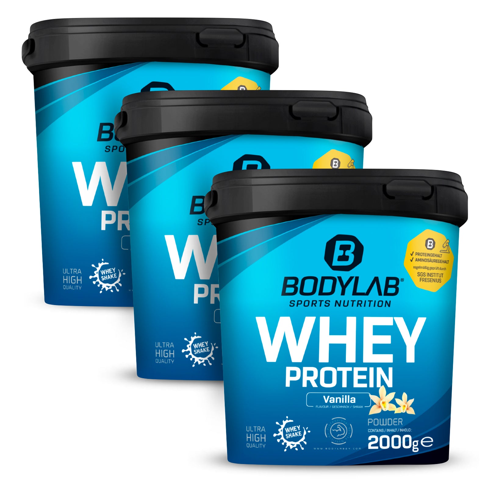 3 x Whey Protein (2000g)