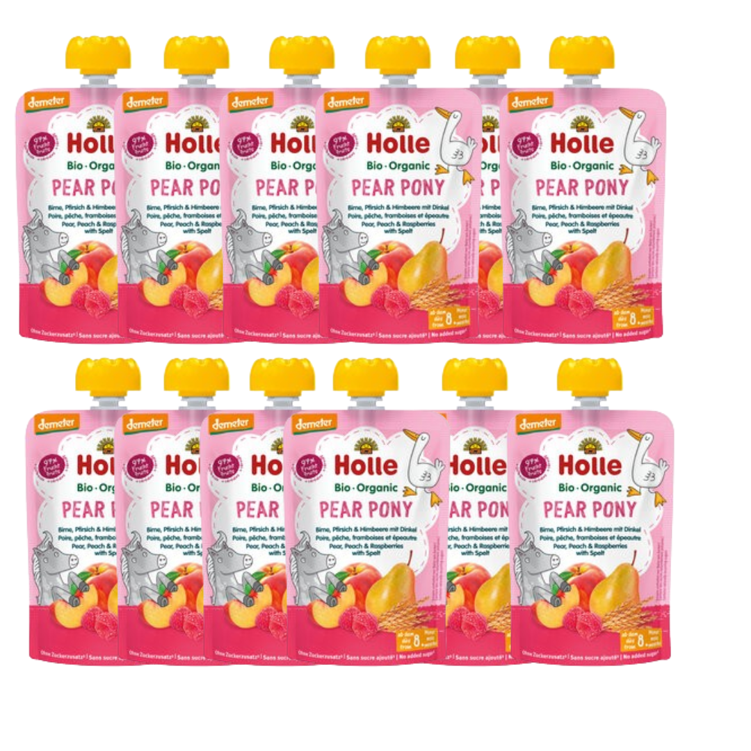 #Geschmack_Birne, Pfirsich & Himbeere mit Dinkel