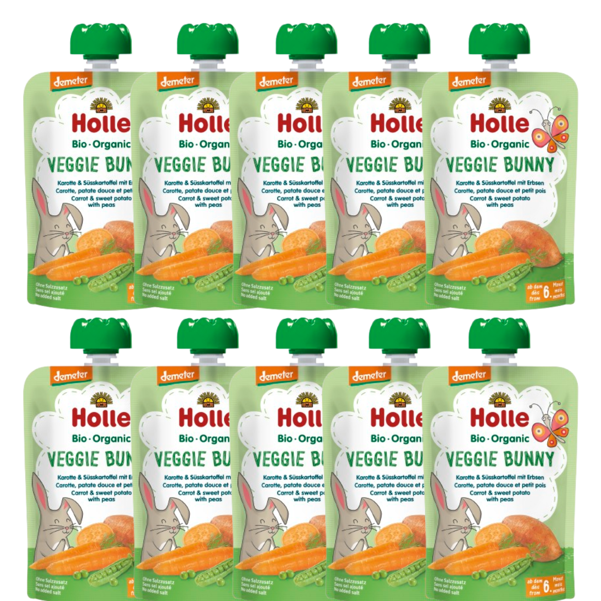 #Geschmack_Karotte & Süsskartoffel mit Erbsen