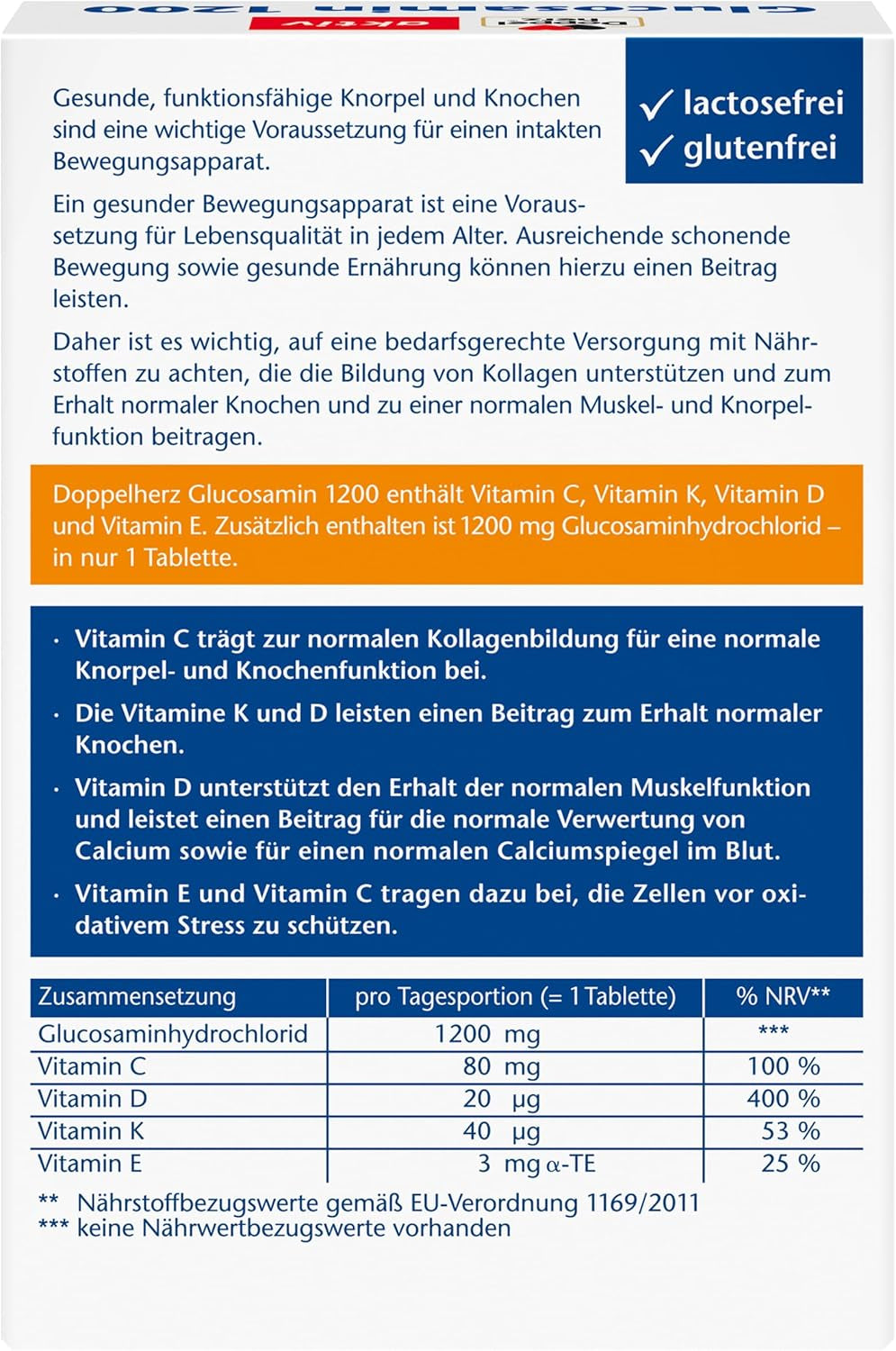 Glucosamin 1200 (30 Tabletten)