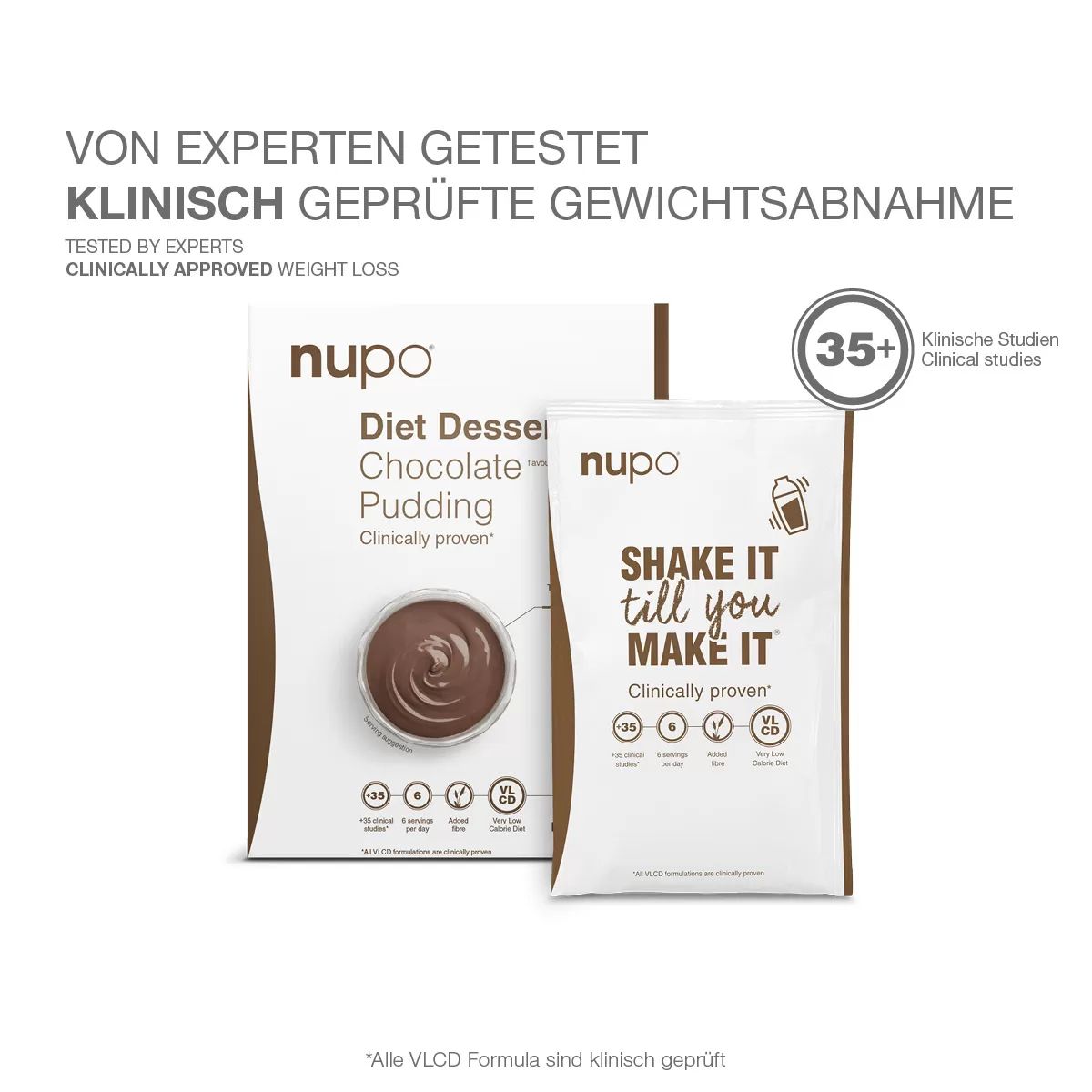 Diet Dessert Chocolate Pudding (12x32g)