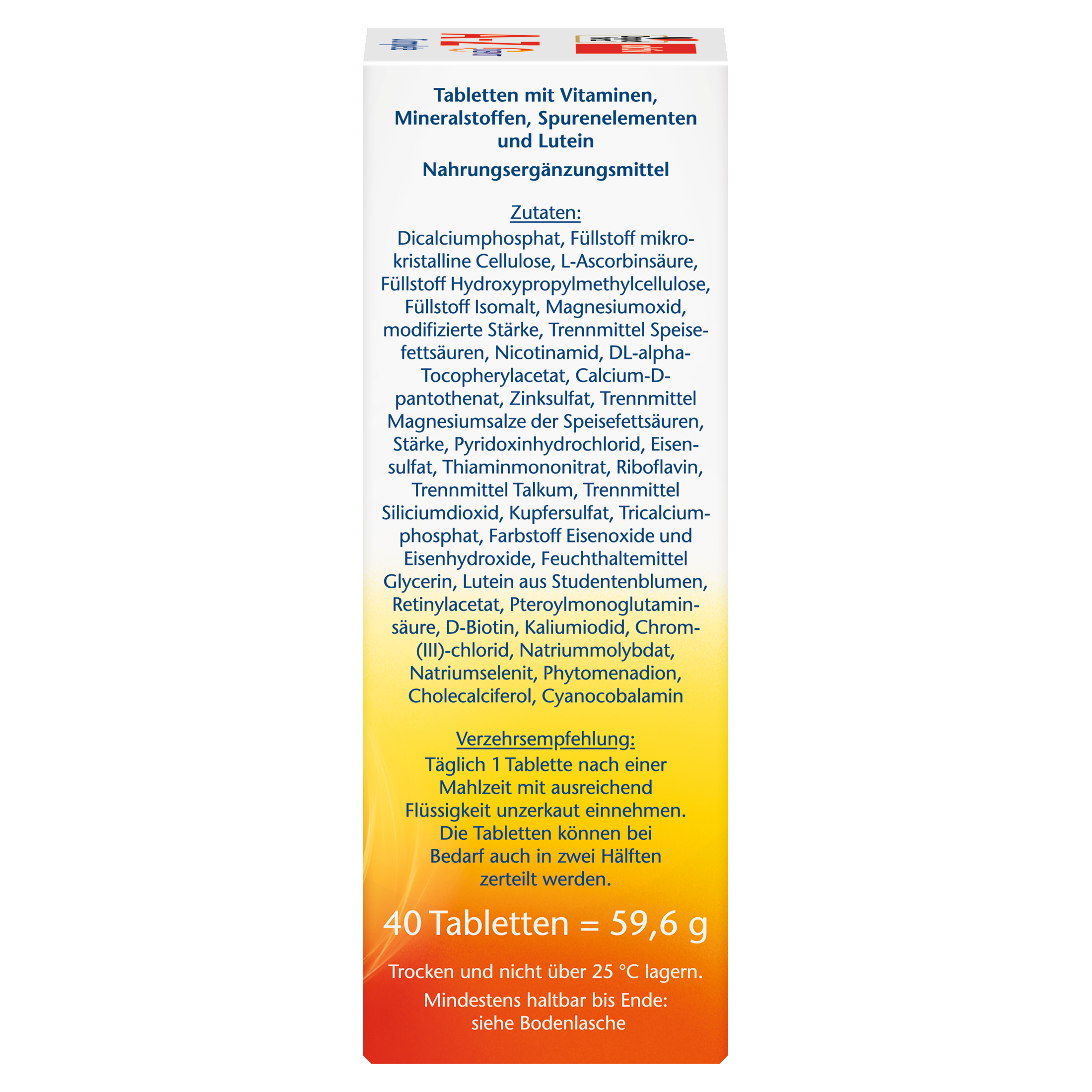 A-Z Langzeit Vitamine Depot (40 Tabletten)