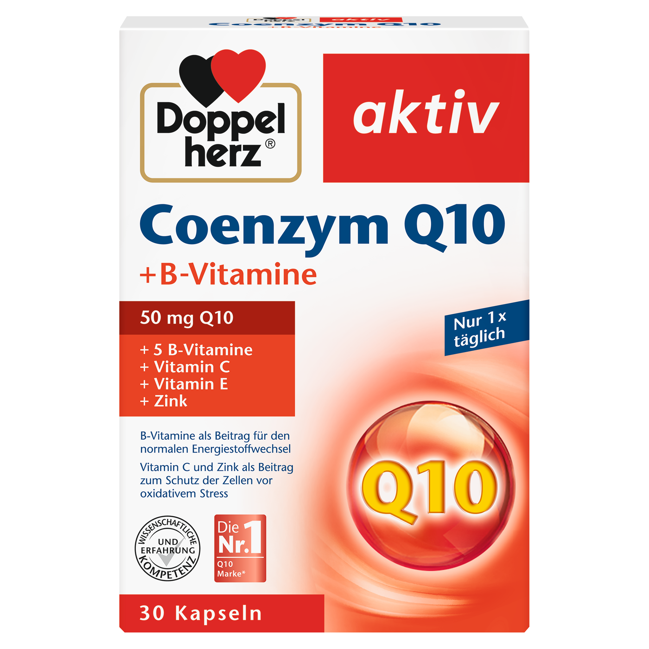 Coenzym Q10 + B-Vitamine (30 Kapseln)