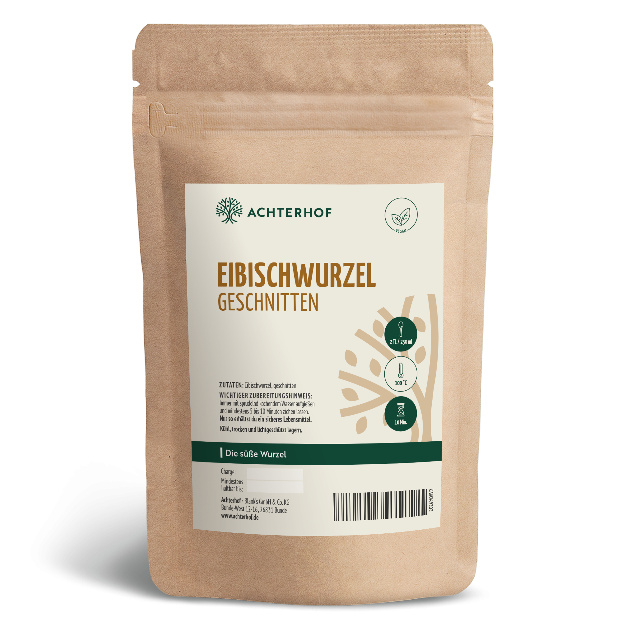 Eibischwurzel geschnitten (500g)