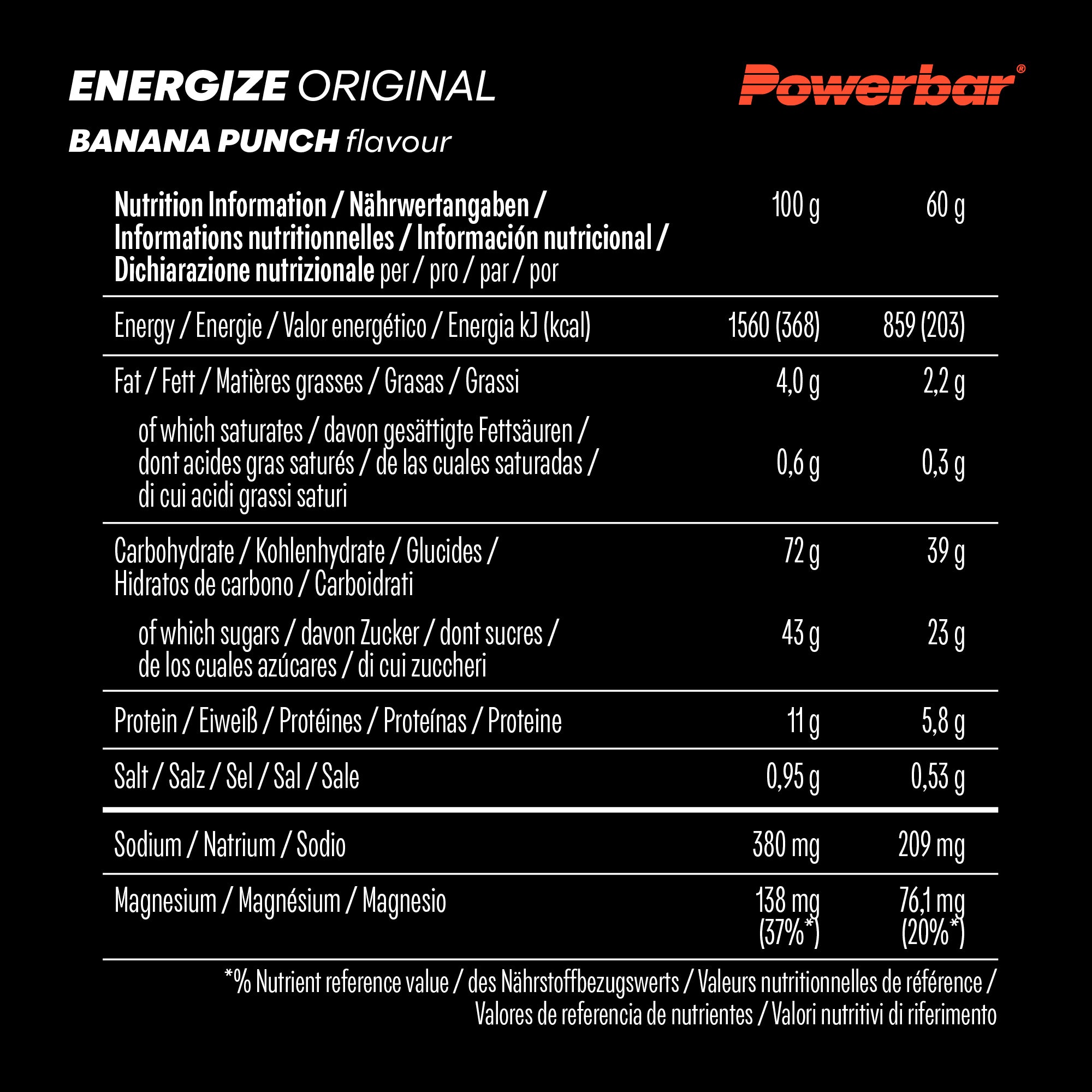 Energize Original Bar (15x55g)