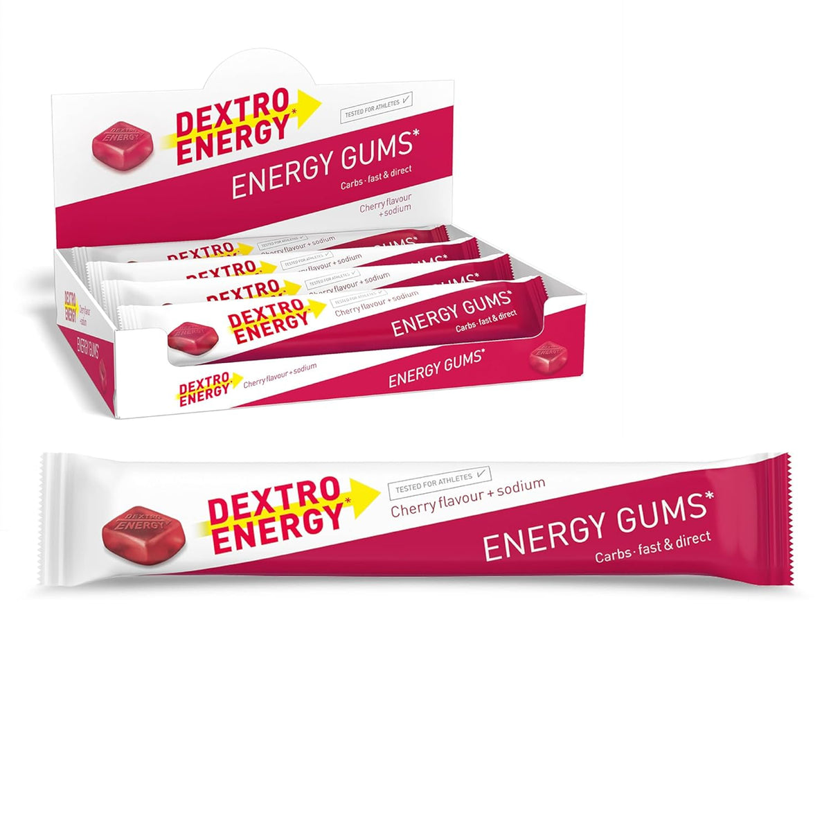 Energy Gums (8x45g) Cherry + Natrium