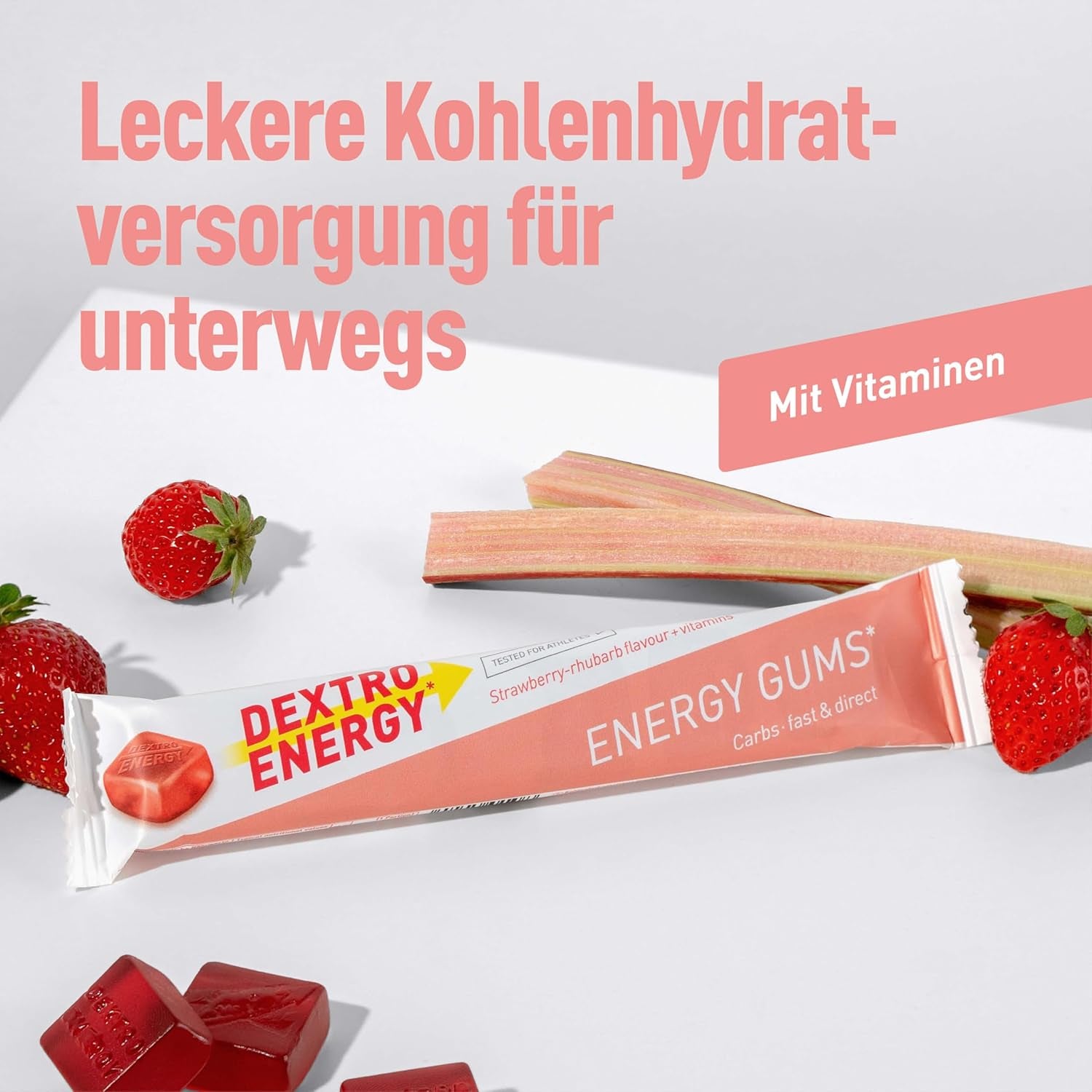 #Geschmack_Strawberry-Rhubarb + Vitamine